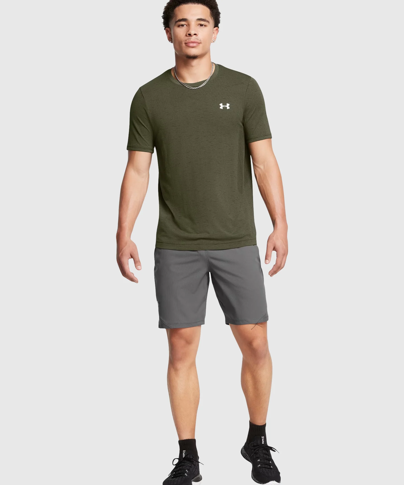 Short Under Armour Ua Vanish Woven - Gris - Image 3