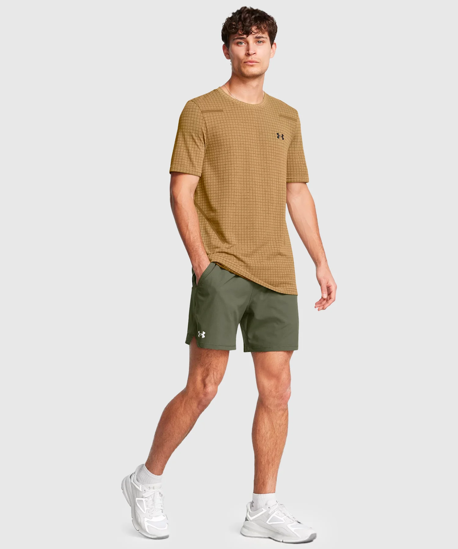 Short Under Armour Ua Vanish Woven - Kaki - Image 3