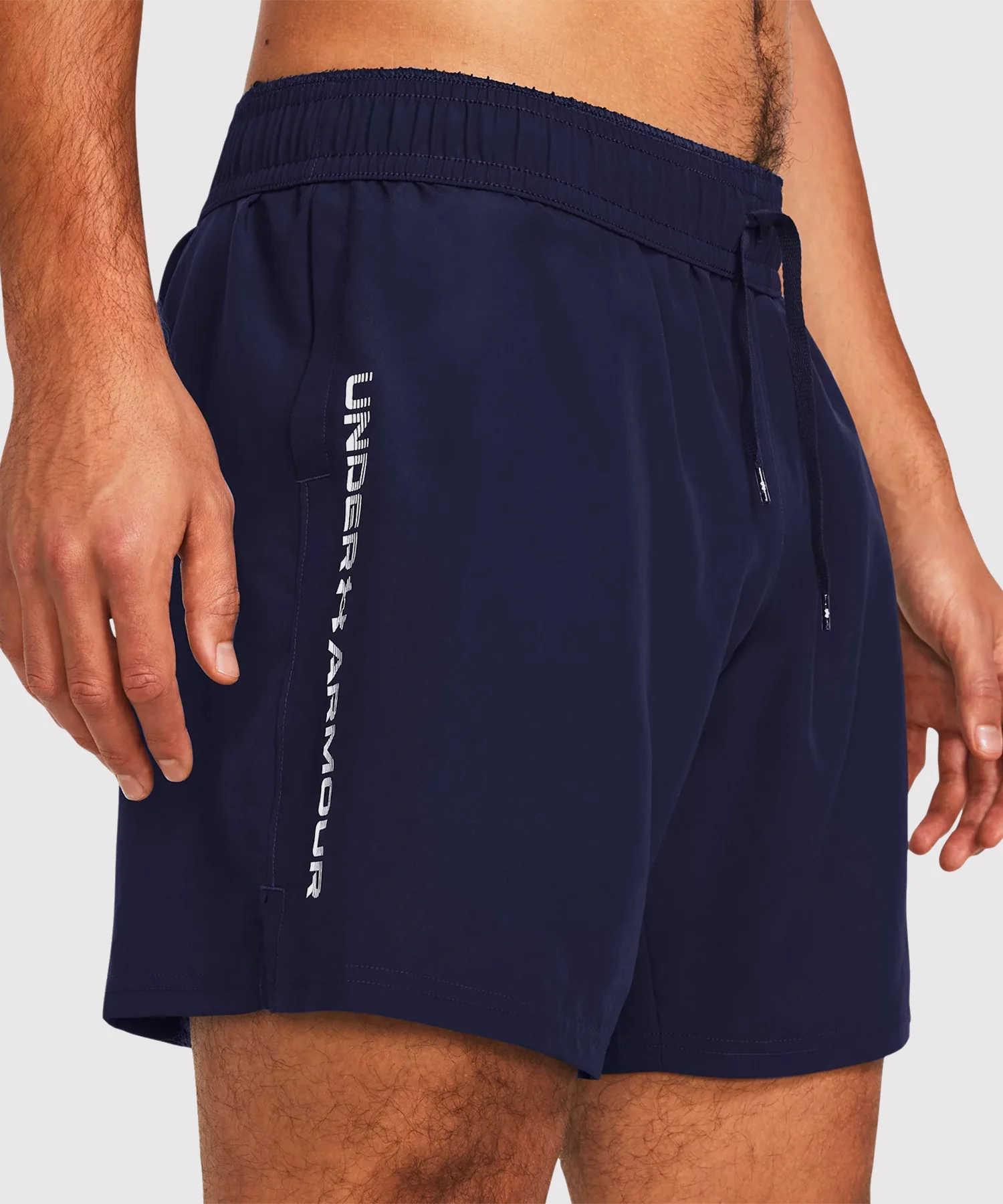 Short Under Armour Ua Woven Wordmark - Bleu Marine - Image 4