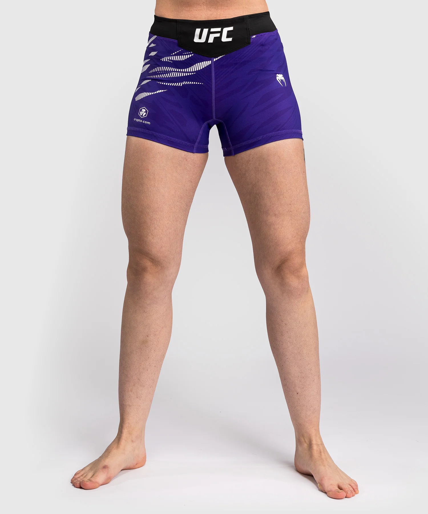 Short de compression pour Femmes UFC Fusion by Venum Authentic Fight Night - Coupe Courte - Violet - Image 3