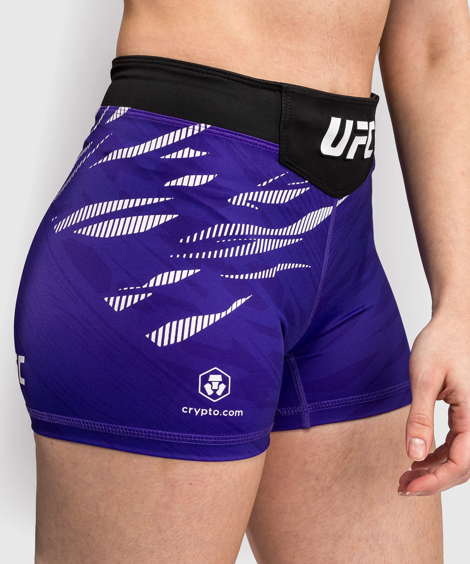 Short de compression pour Femmes UFC Fusion by Venum Authentic Fight Night - Coupe Courte - Violet - Image 7