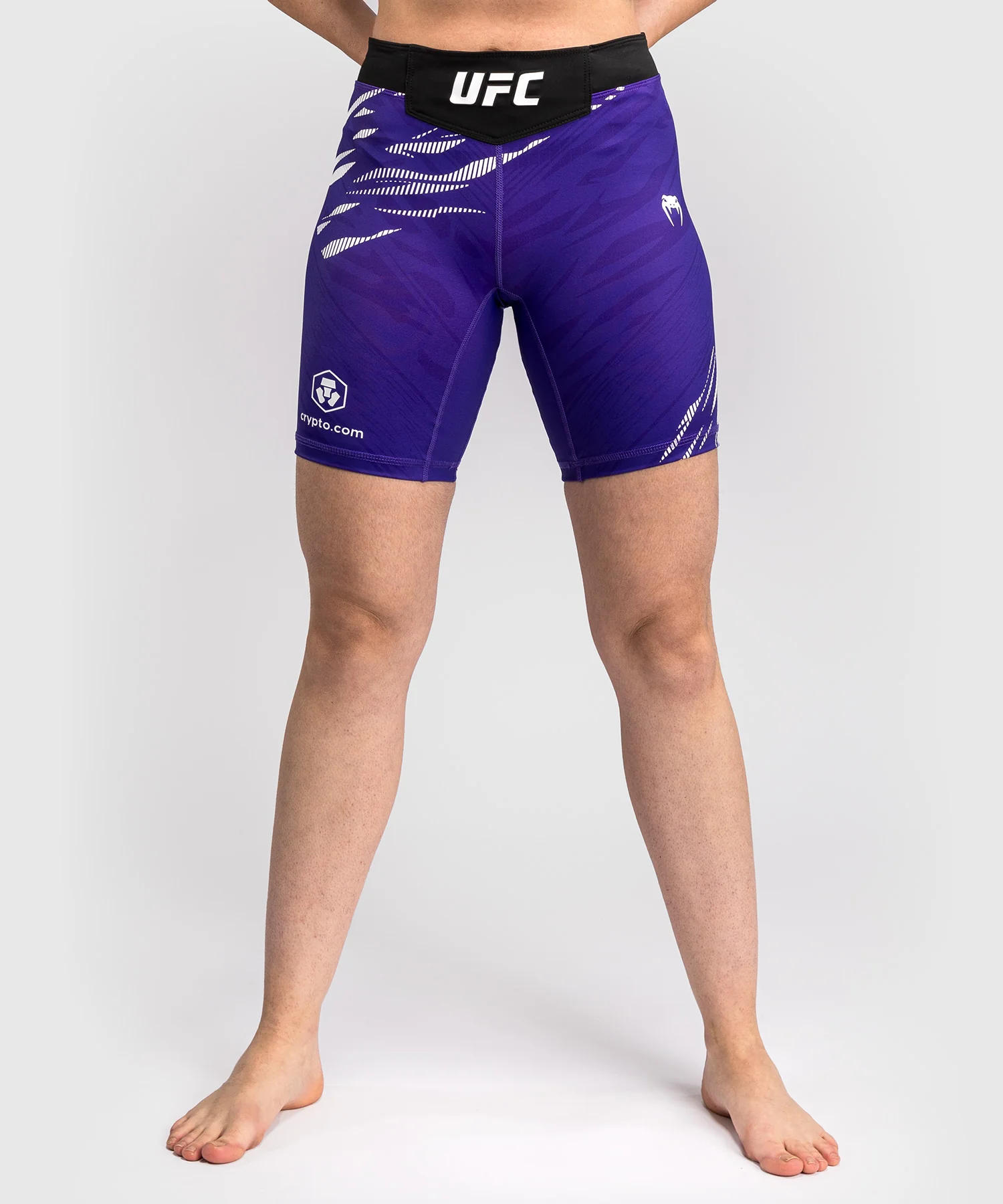 Short de compression pour Femmes UFC Fusion by Venum Authentic Fight Night - Coupe Longue - Violet