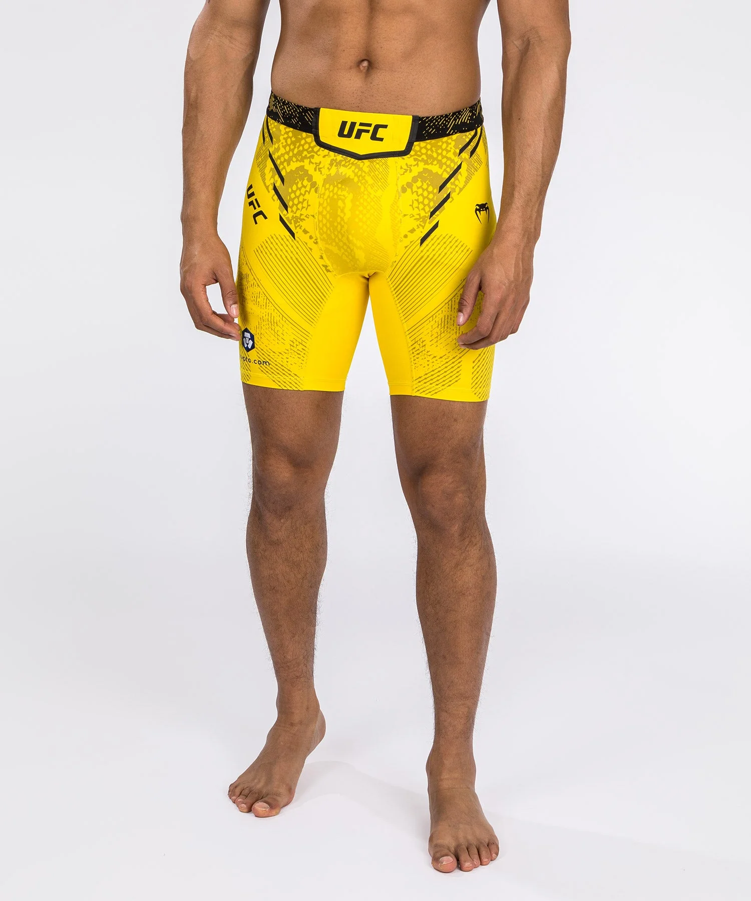 Short de compression pour Hommes UFC Adrenaline by Venum Authentic Fight Night - Jaune