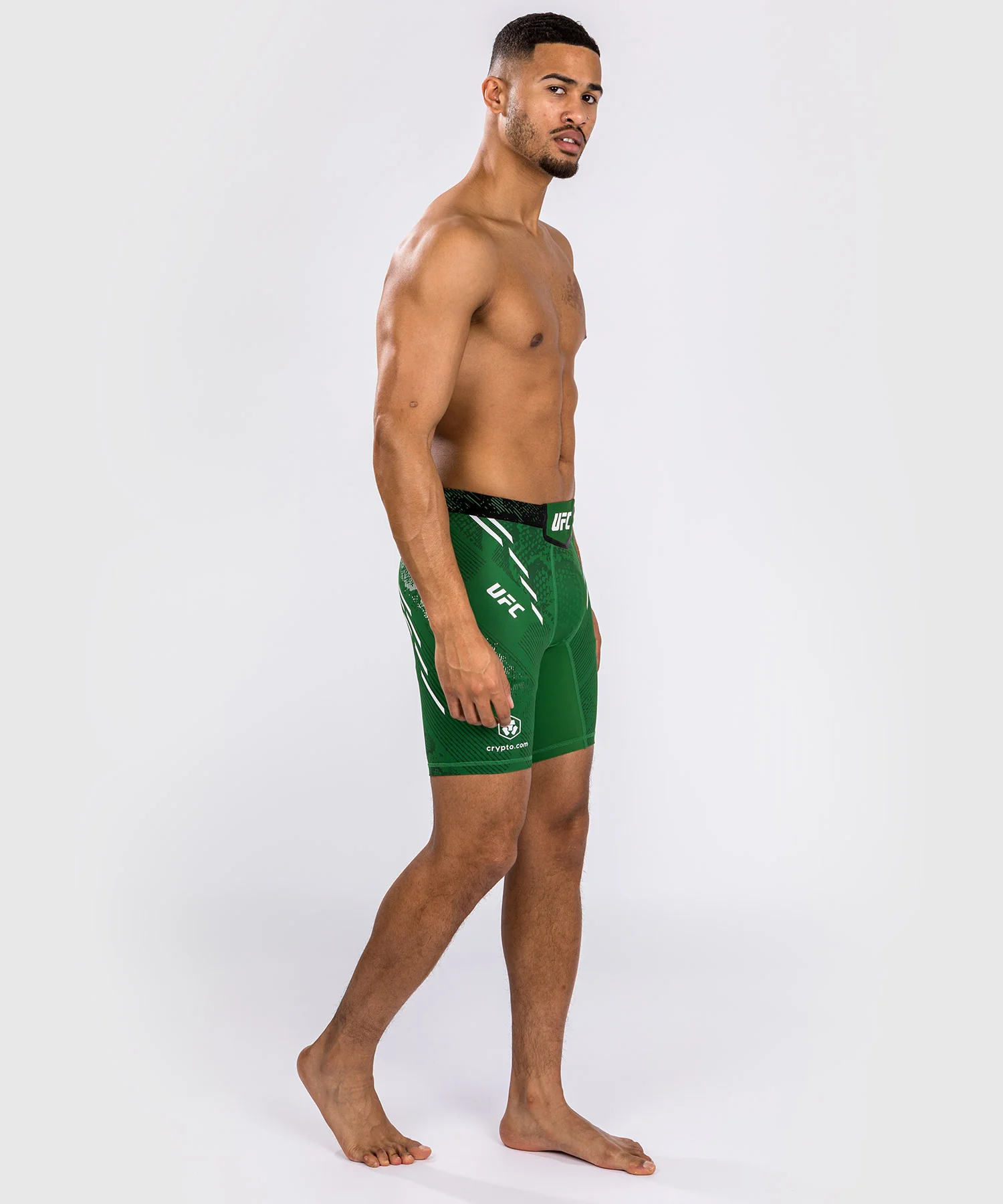 Short de compression pour Hommes UFC Adrenaline by Venum Authentic Fight Night - Vert - Image 5