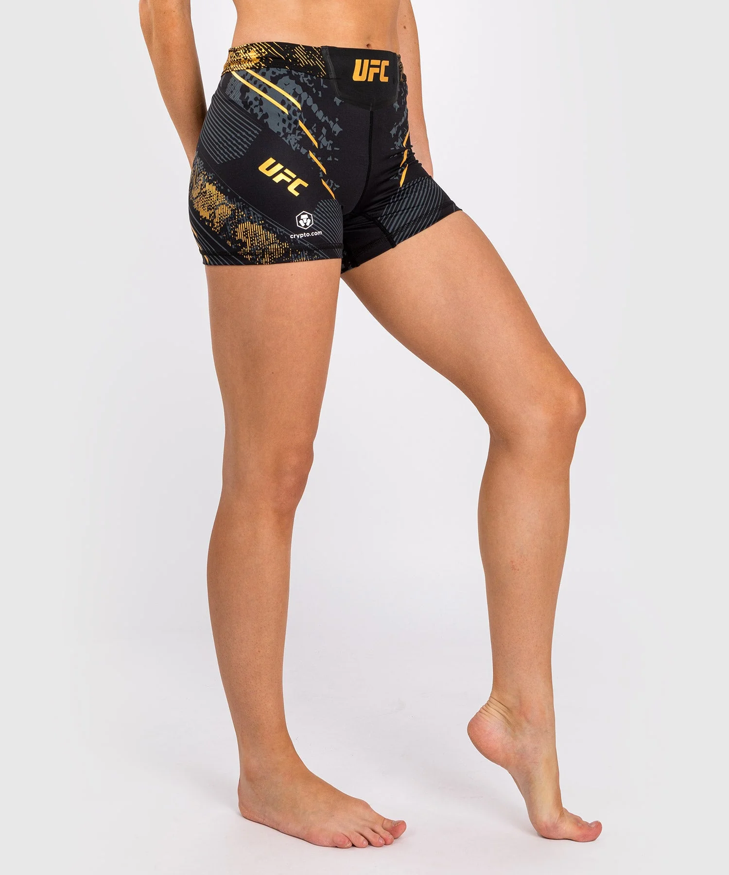 Short de Short de compression Fit pour Femmes UFC Adrenaline by Venum Authentic Fight Night - Champion - Image 2