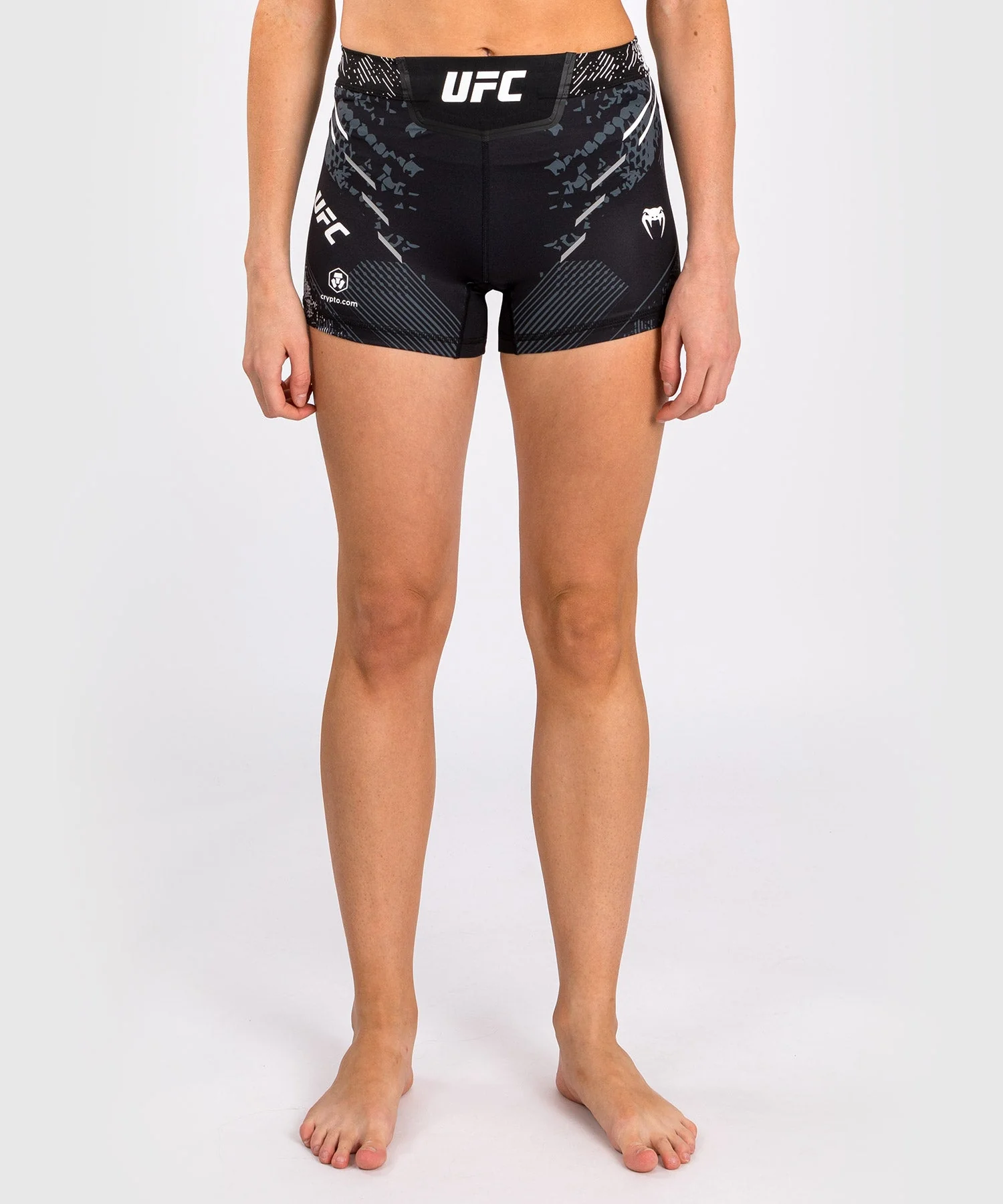 Short de Short de compression Fit pour Femmes UFC Adrenaline by Venum Authentic Fight Night - Noir