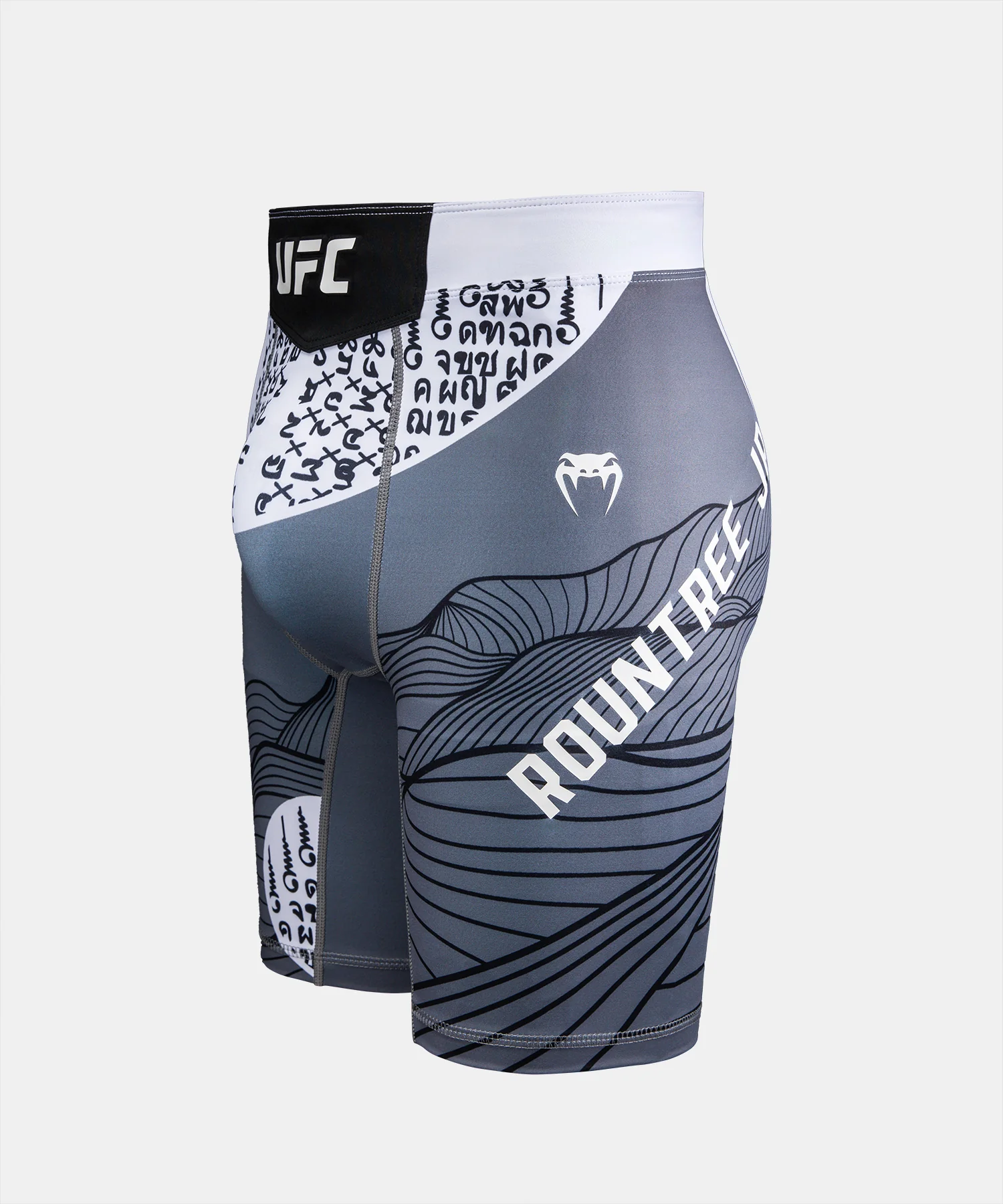 Short de compression UFC Unrivaled by Venum Khalil Rountree Jr - Gris