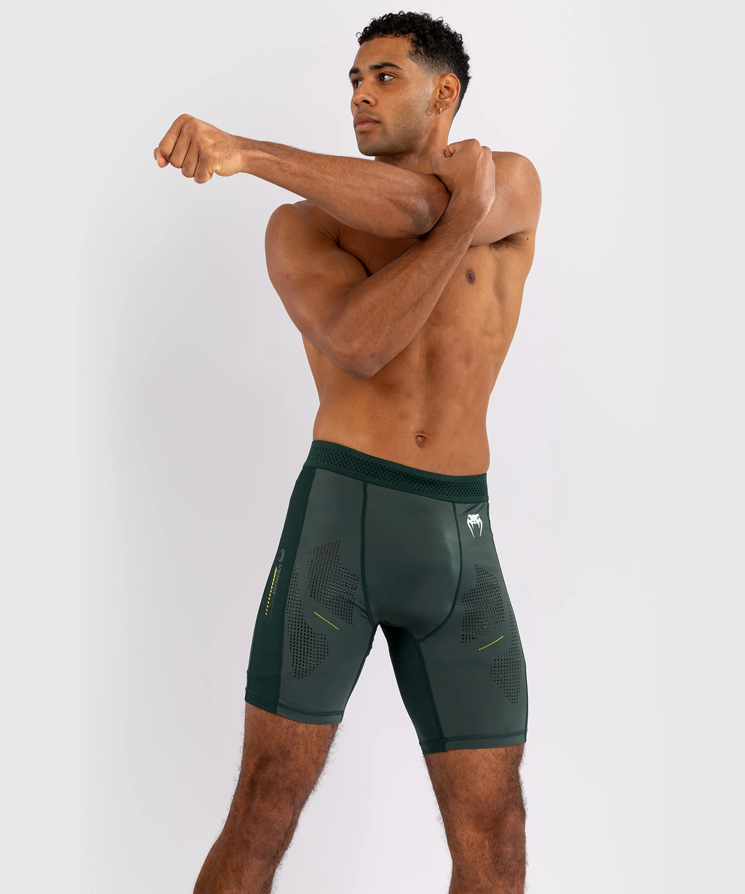 Short de compression Venum Technical 3.0 - Vert Forêt - Image 6