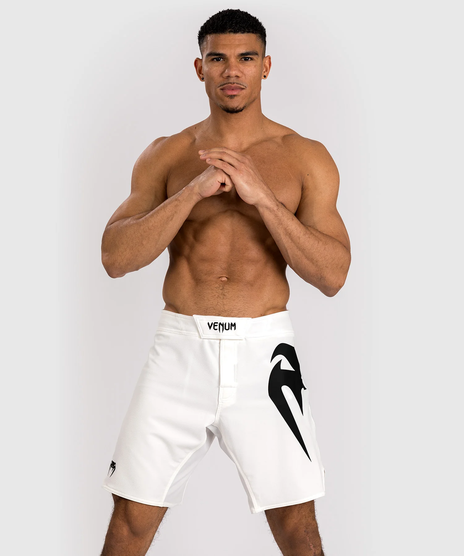 Shorts de combat Venum Light 5.0 - Blanc/Noir - Image 6