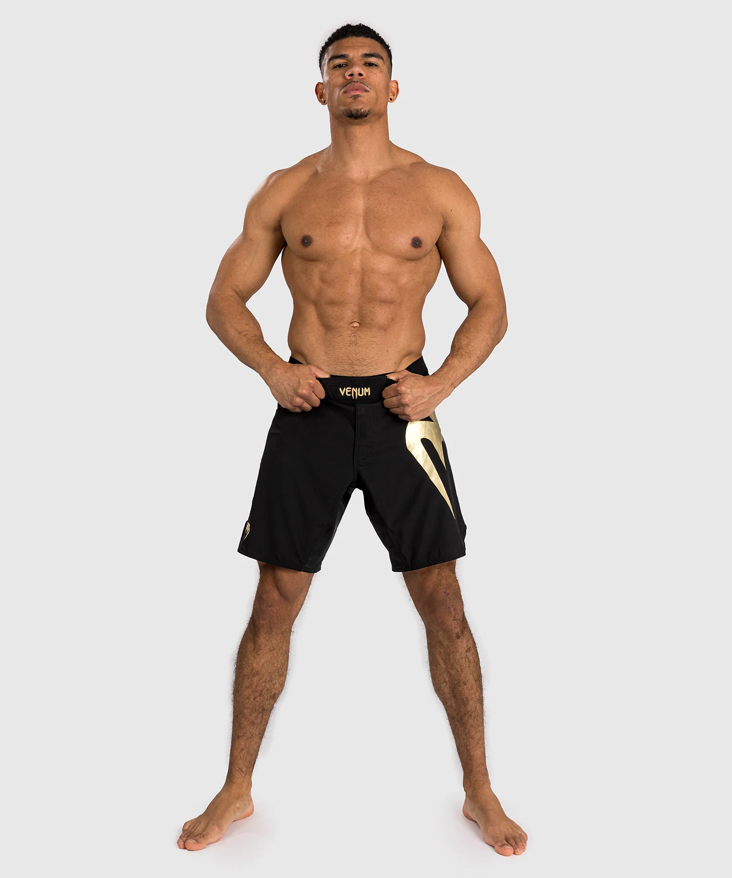 Short de combat Venum Light 5.0 - Noir/Or - Image 7