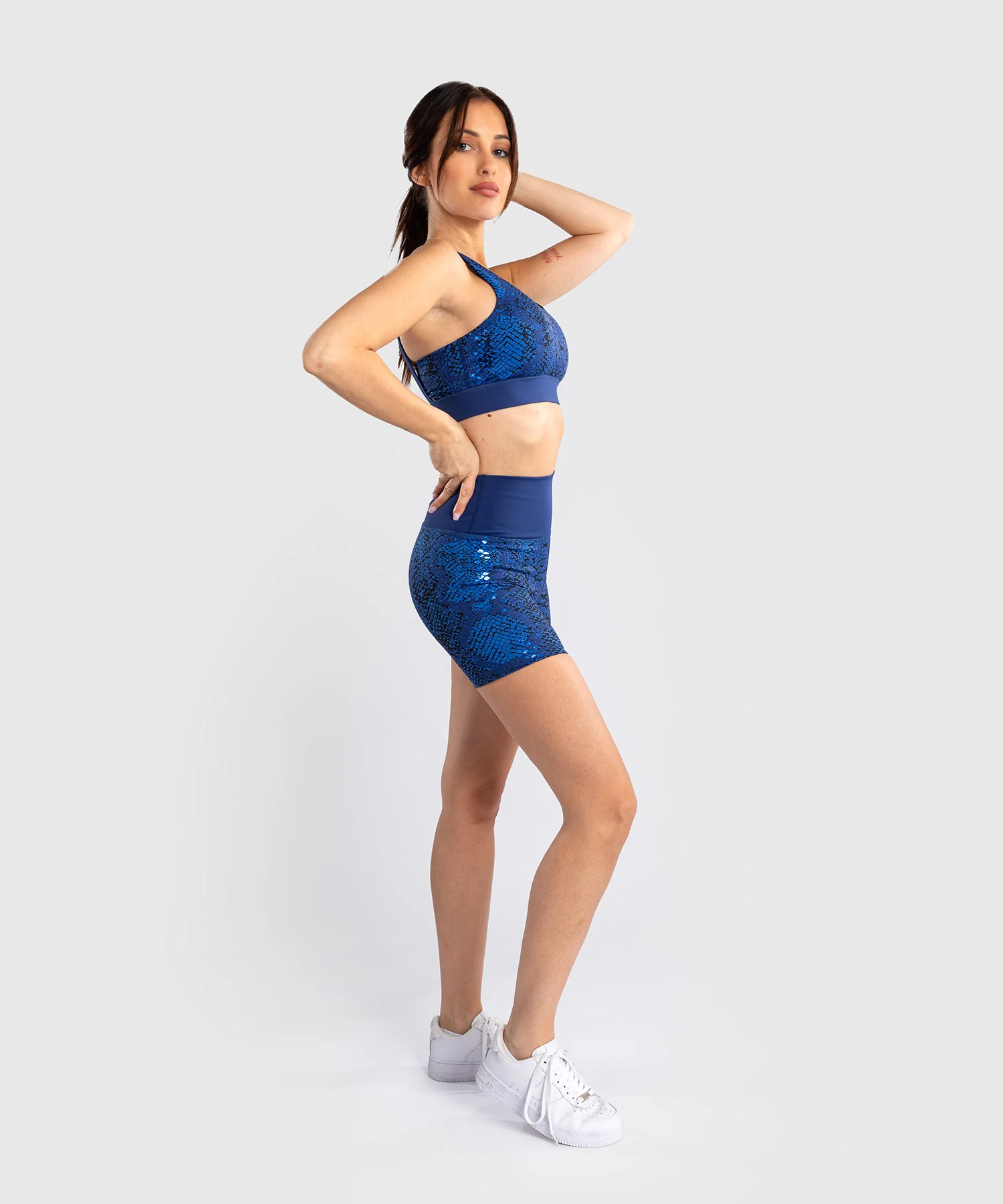 Shorts de compression pour Femmes Venum Amazonia - Bleu ultramarin - Image 4