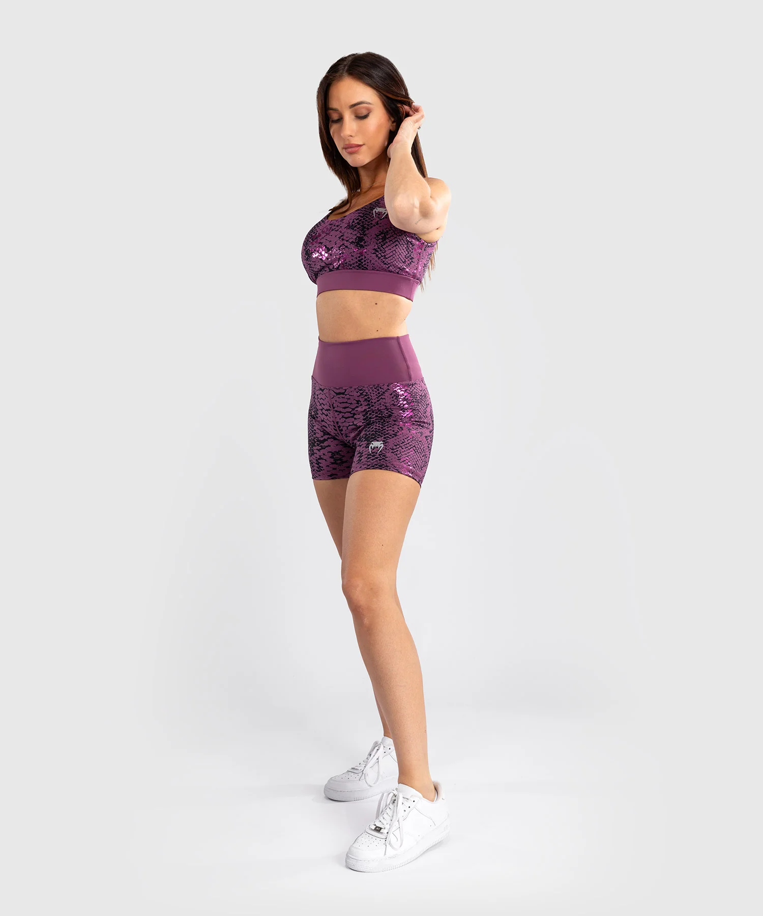 Shorts de compression pour Femmes Venum Amazonia - Violet - Image 4