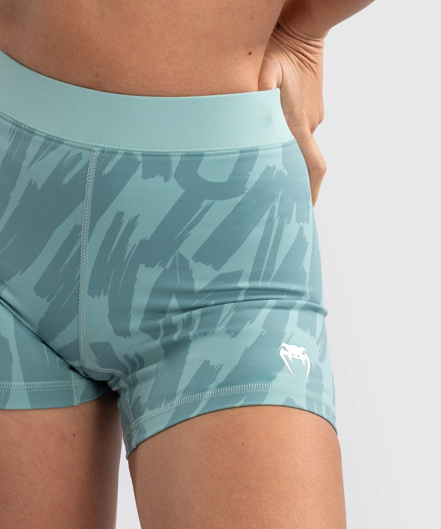Shorts de Compression pour Femmes Venum Graffiti - Aqua - Image 6