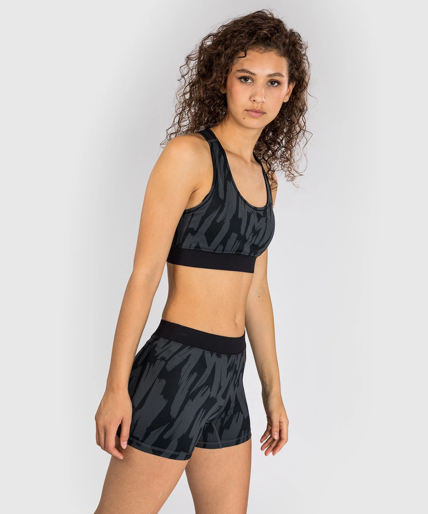 Shorts de Compression pour Femmes Venum Graffiti - Urban Charcoal - Image 6