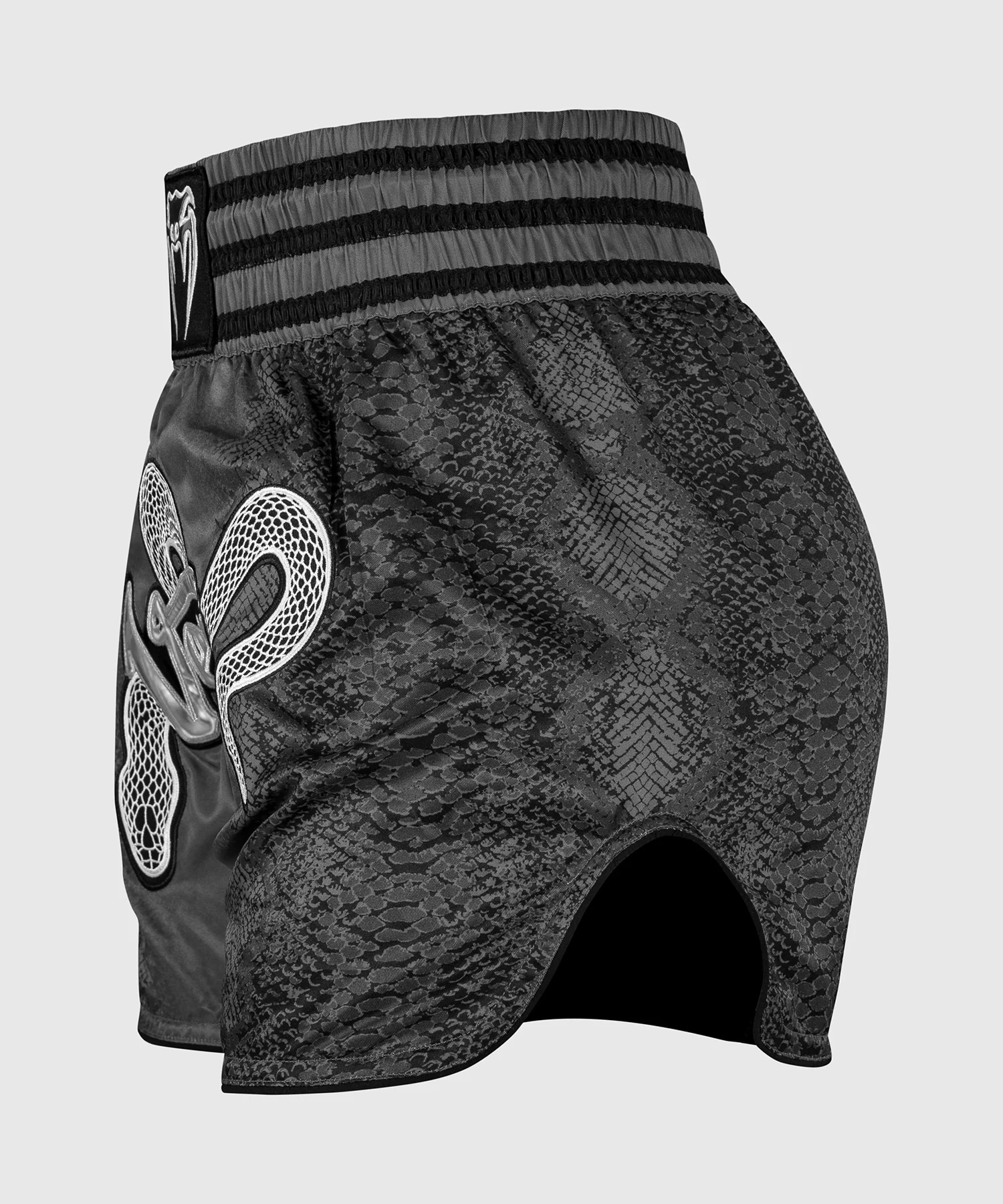 Shorts de Muay Thai pour Femmes Venum Amazonia - Gris foncé - Image 2