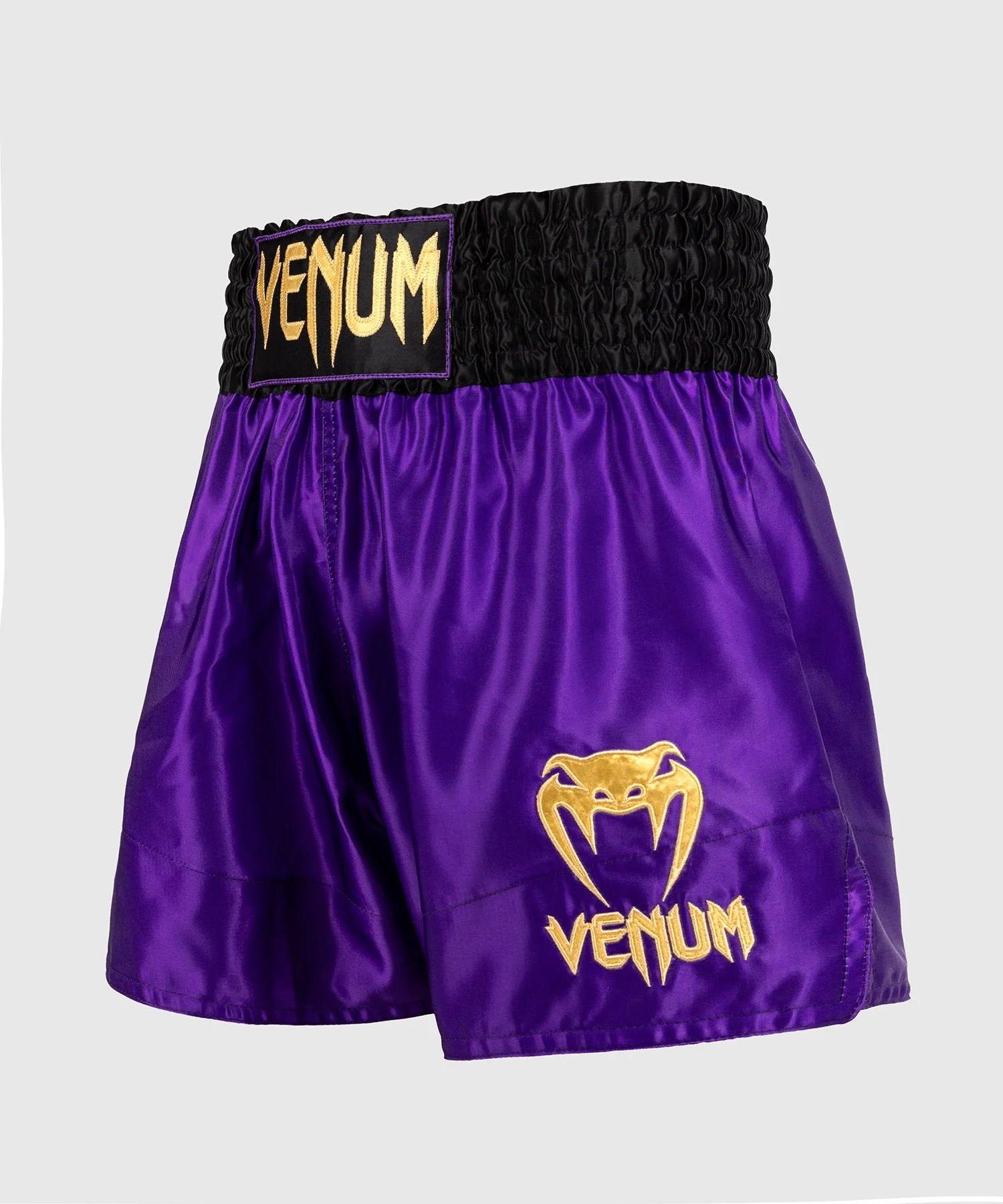 Shorts de Muay Thai Venum Classic - Violet Foncé - Image 2