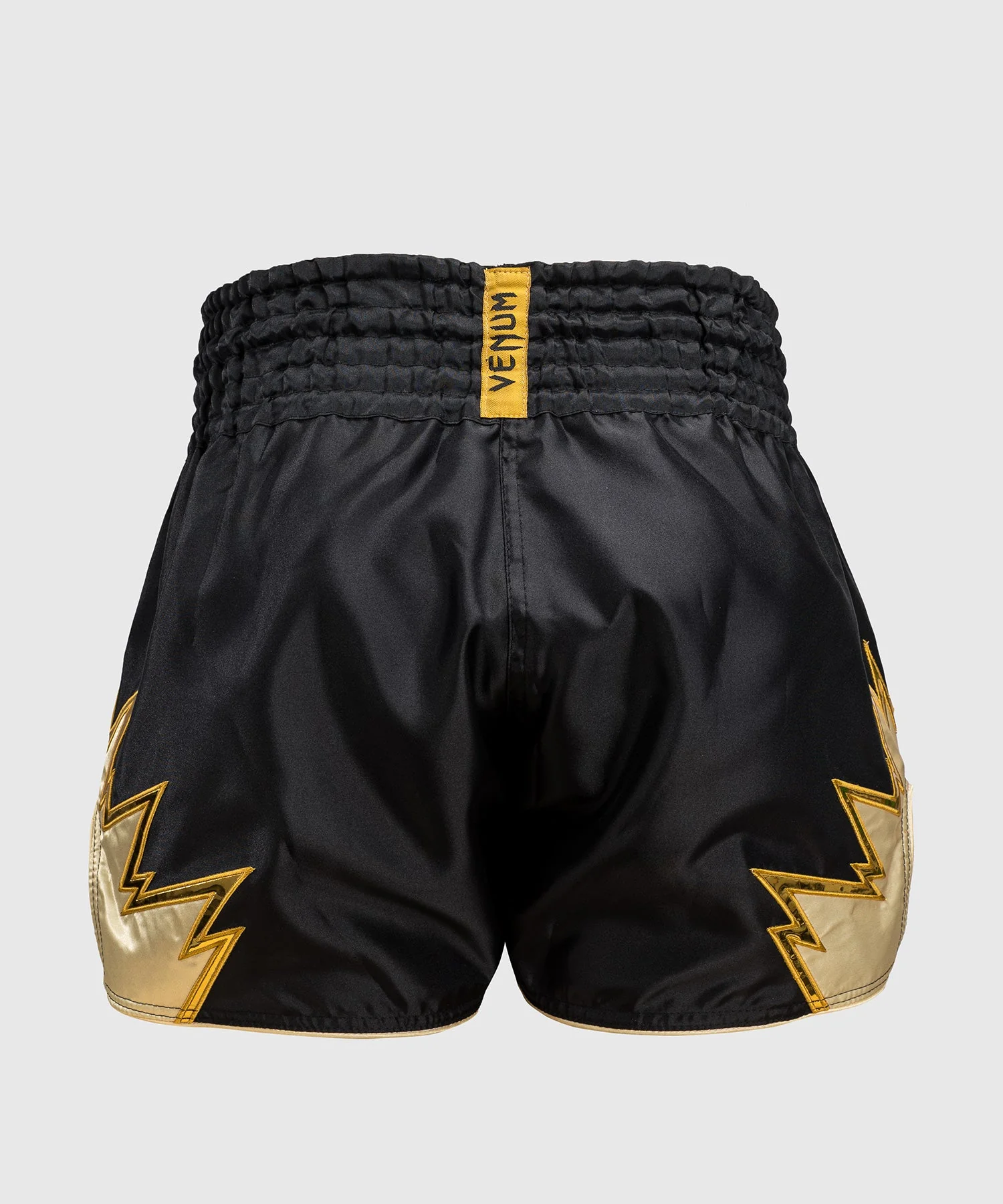 Shorts de Muay Thai Venum Inferno - Noir/Or - Image 3