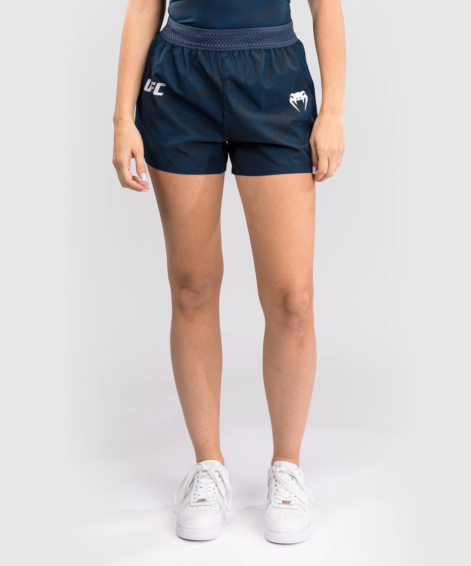 Shorts Performance pour Femmes UFC Fusion by Venum Fight Week - Bleu Océanique