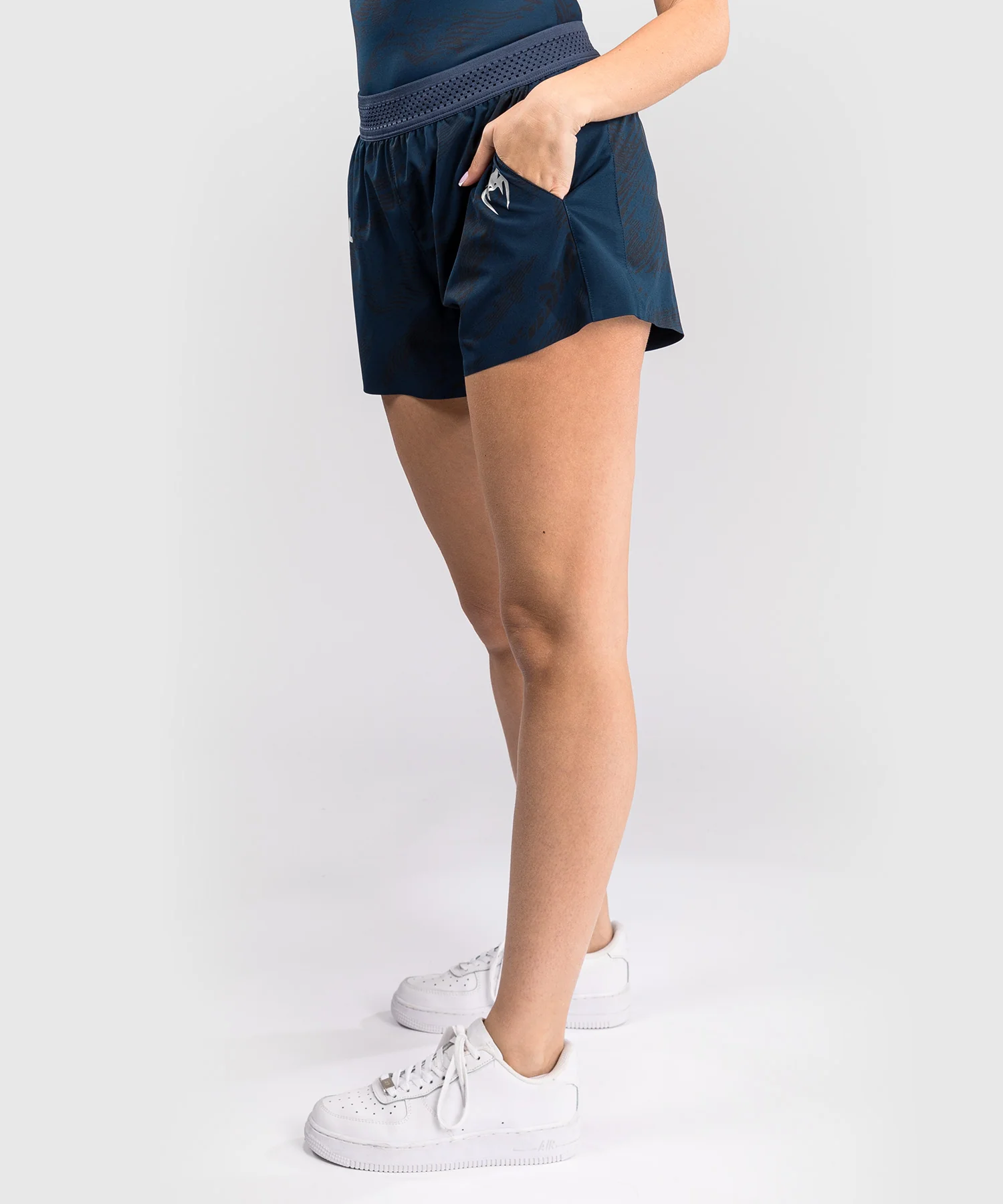 Shorts Performance pour Femmes UFC Fusion by Venum Fight Week - Bleu Océanique - Image 2