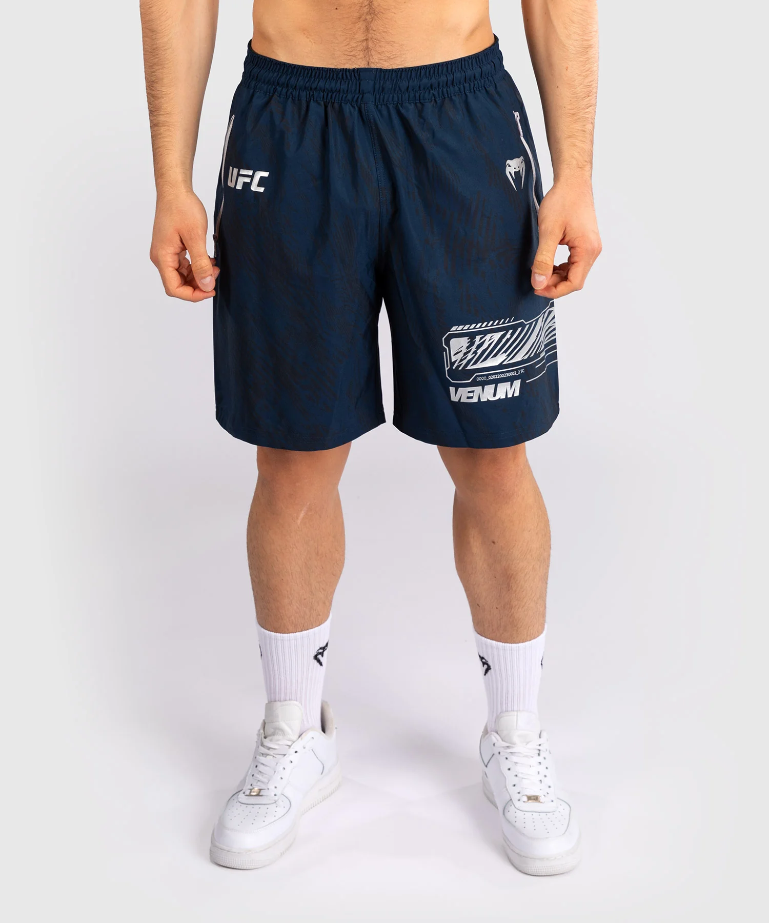 Shorts Performance pour Hommes UFC Fusion by Venum Fight Week - Bleu Océanique - Image 2