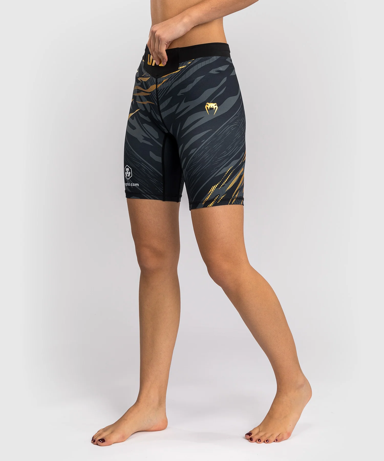 Short de compression pour Femmes UFC Fusion by Venum Authentic Fight Night - Coupe Longue - Champion - Image 2