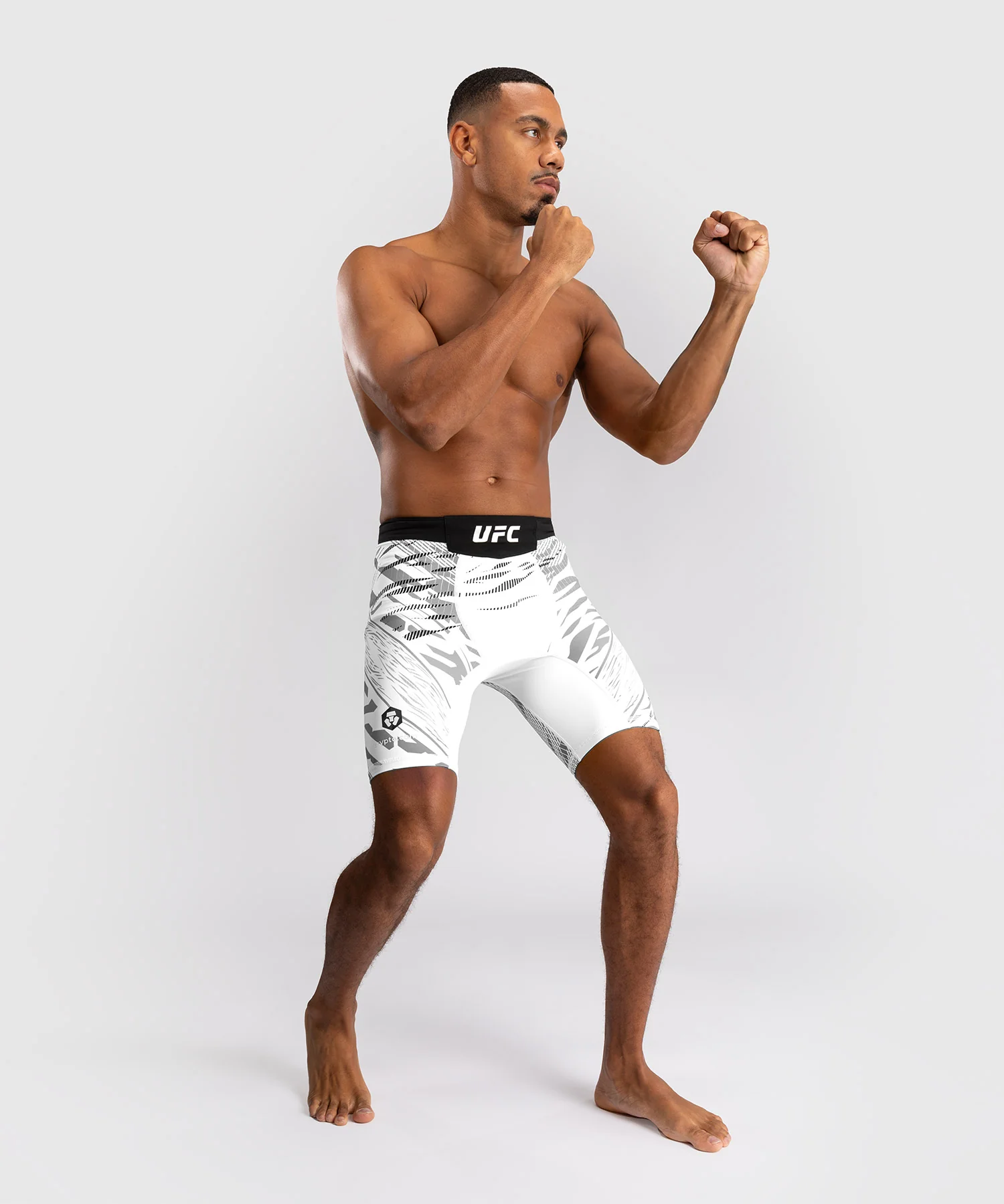 Short de compression pour Hommes UFC Fusion by Venum Authentic Fight Night - Blanc - Image 7