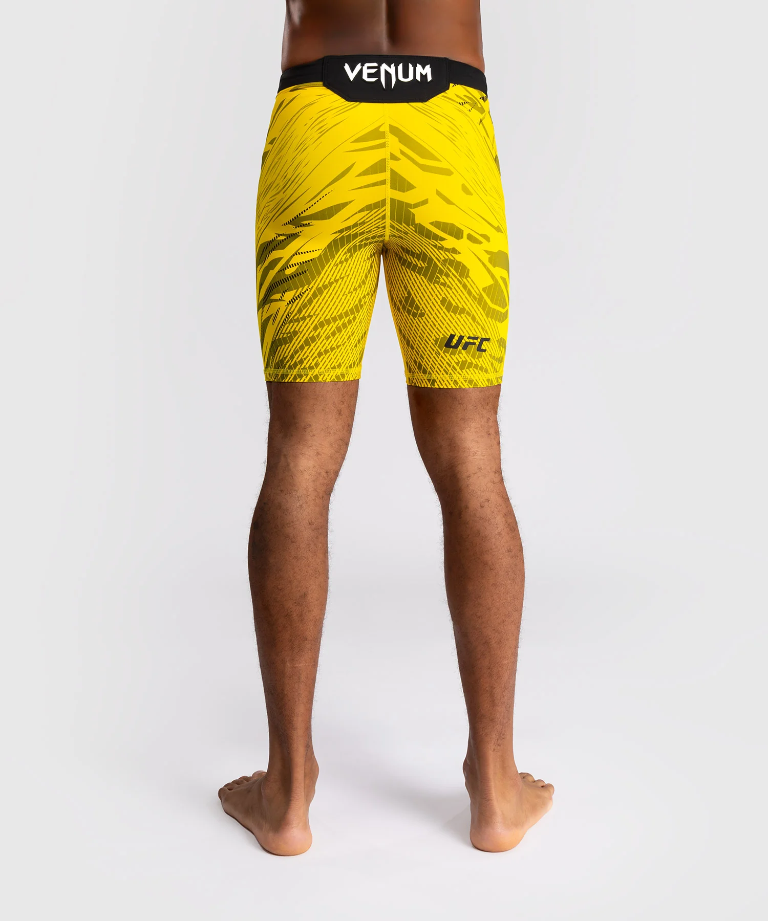 Short de compression pour Hommes UFC Fusion by Venum Authentic Fight Night - Jaune - Image 3