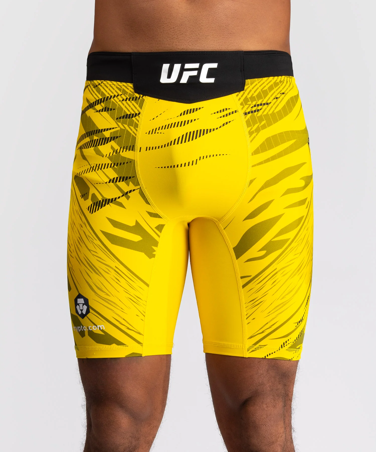 Short de compression pour Hommes UFC Fusion by Venum Authentic Fight Night - Jaune - Image 4