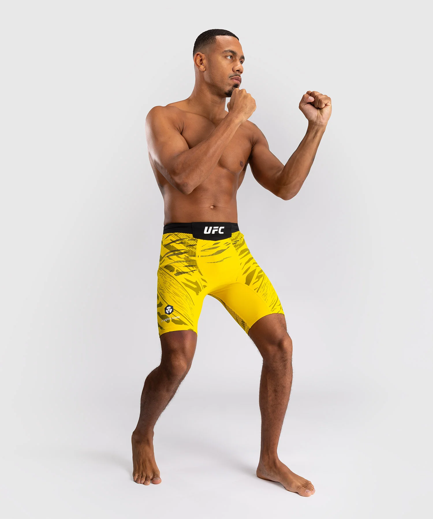 Short de compression pour Hommes UFC Fusion by Venum Authentic Fight Night - Jaune - Image 7