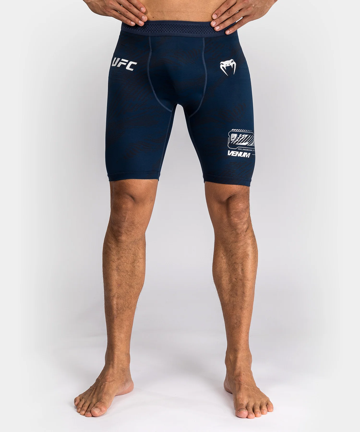 Short de compression pour Hommes UFC Fusion by Venum Fight Week - Bleu Océanique