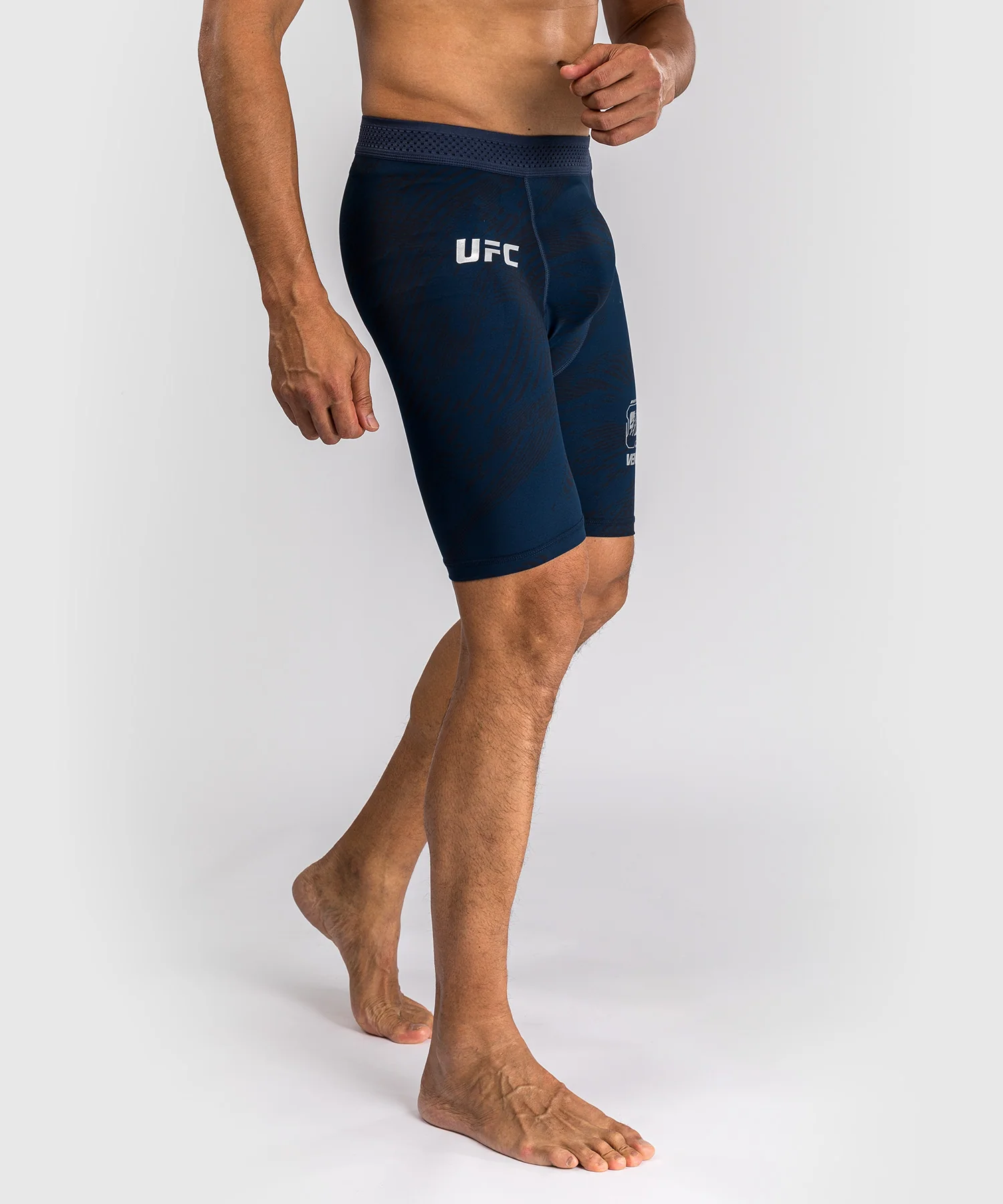 Short de compression pour Hommes UFC Fusion by Venum Fight Week - Bleu Océanique - Image 3