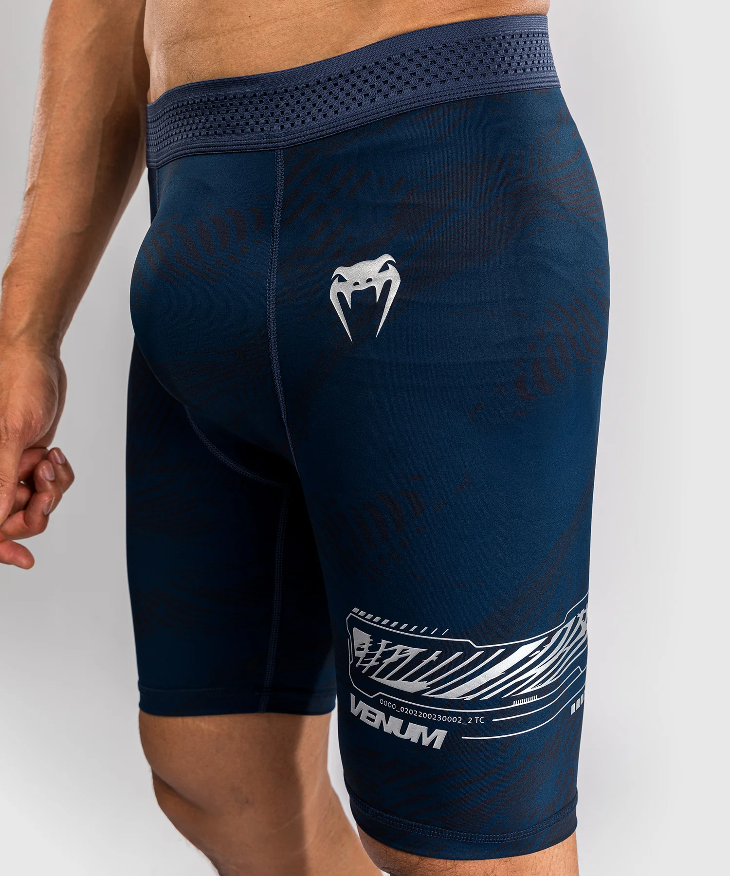 Short de compression pour Hommes UFC Fusion by Venum Fight Week - Bleu Océanique - Image 5