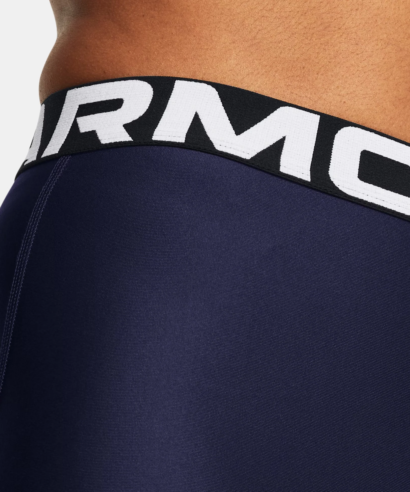 Shorty Under Armour Heatgear® Pour Femme - Bleu Marine - Image 4