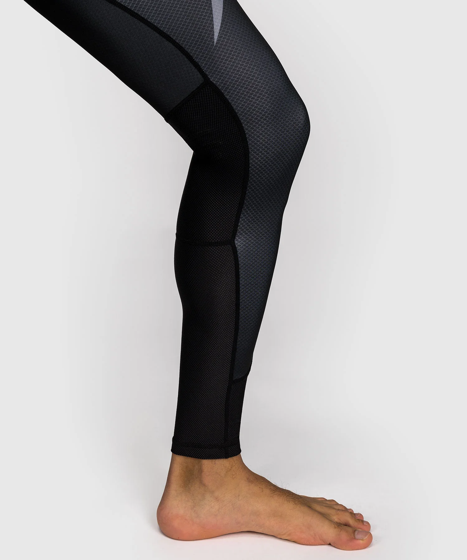 Pantalon de Compression Venum No Gi - Noir/Gris Argenté - Image 6