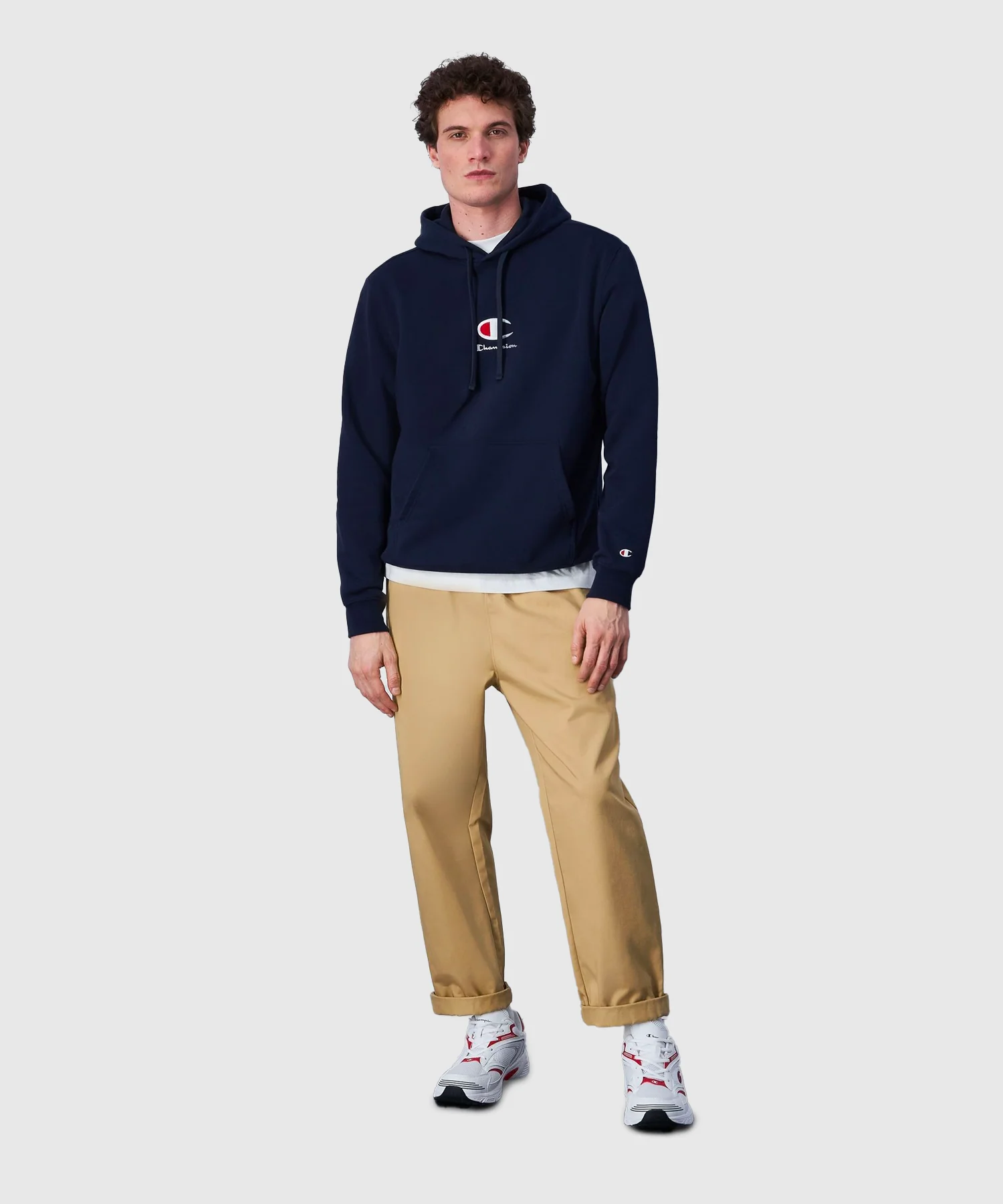 Sweat À Capuche Champion Legacy - Navy - Image 3