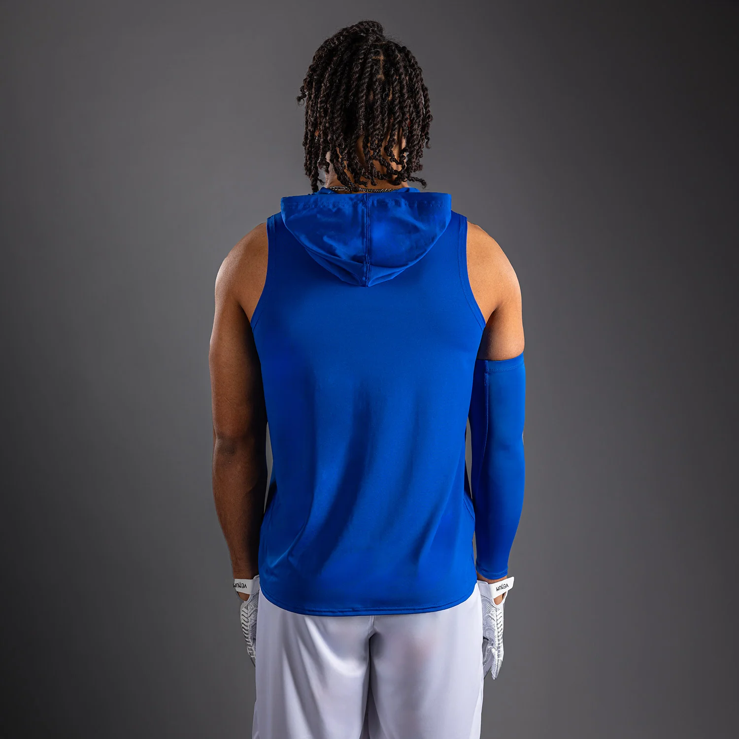 Sweat à capuche Dry Tech sans manches Venum Elite - Bleu Royal - Image 5