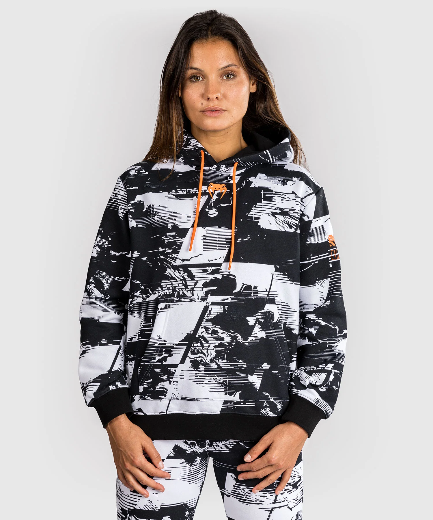 Sweat à capuche Femme UFC Zenith by Venum Authentic Fight Week - Blanc