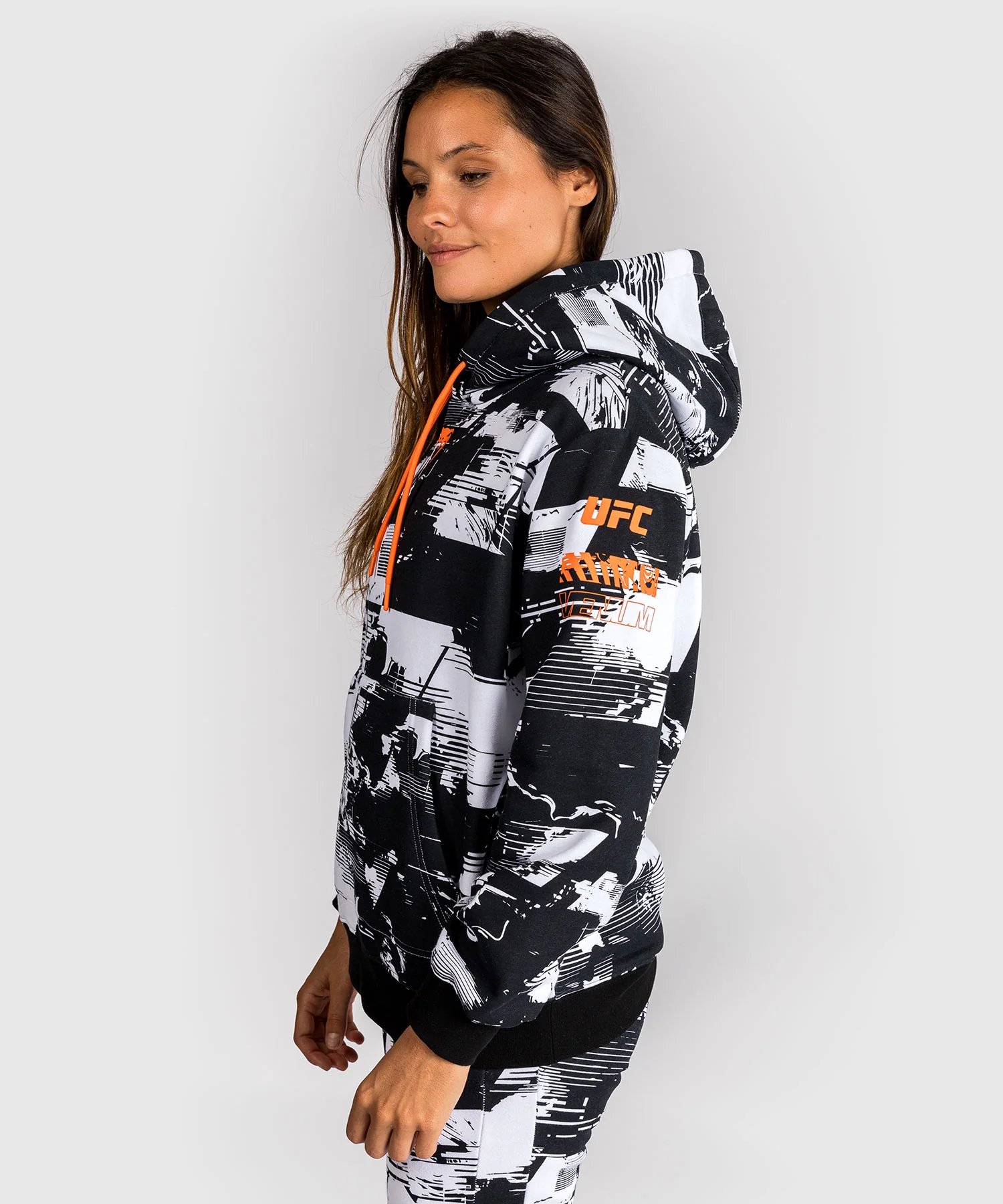 Sweat à capuche Femme UFC Zenith by Venum Authentic Fight Week - Blanc - Image 2