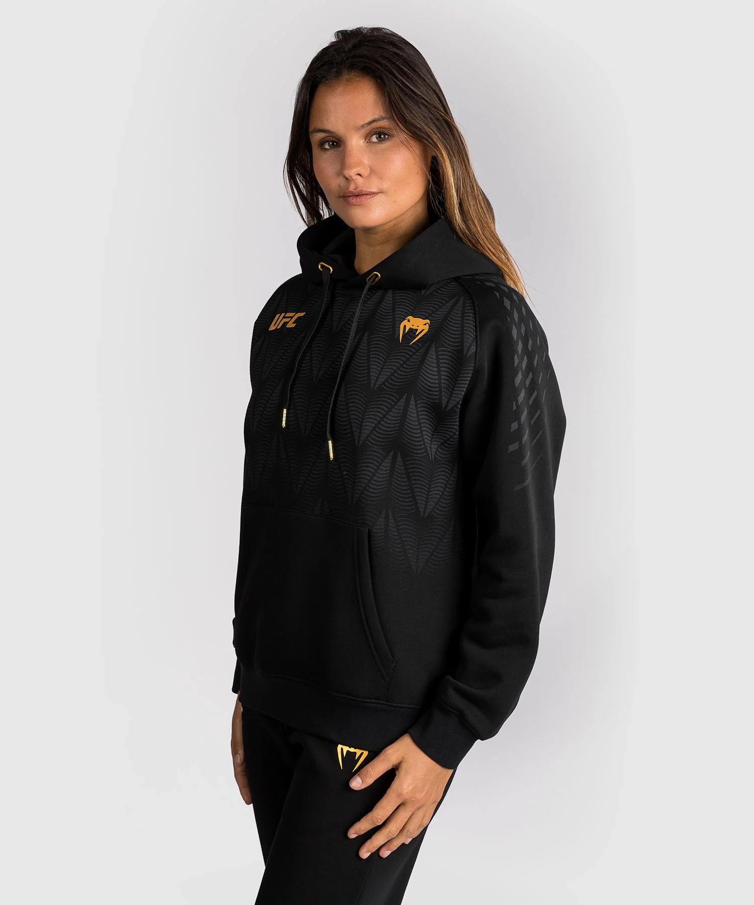 Sweat à capuche Femme UFC Zenith by Venum Replica - Champion - Image 2