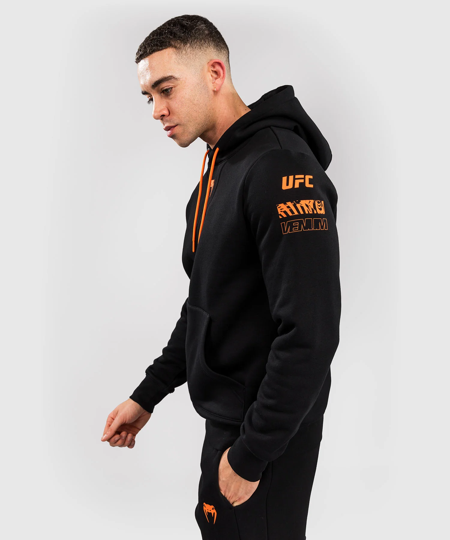 Sweat à capuche Homme UFC Zenith by Venum Authentic Fight Week - Noir - Image 3