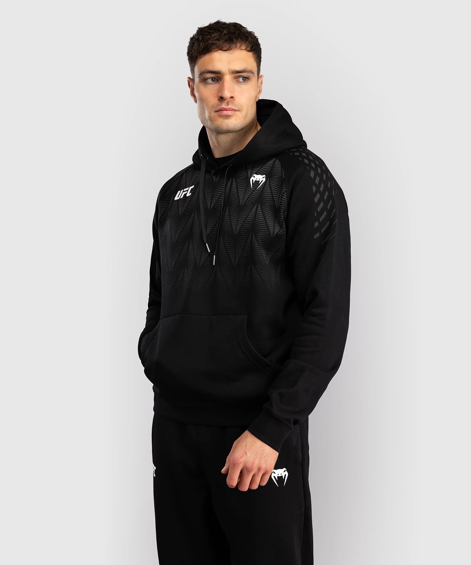 Sweat à capuche Homme UFC Zenith by Venum Replica - Noir - Image 3