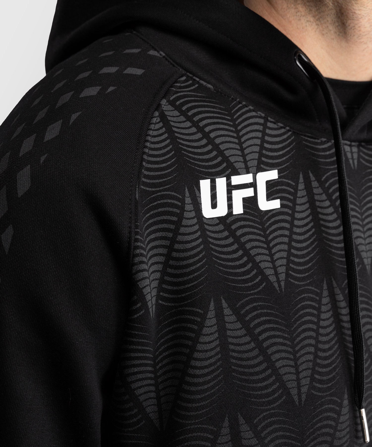 Sweat à capuche Homme UFC Zenith by Venum Replica - Noir - Image 6