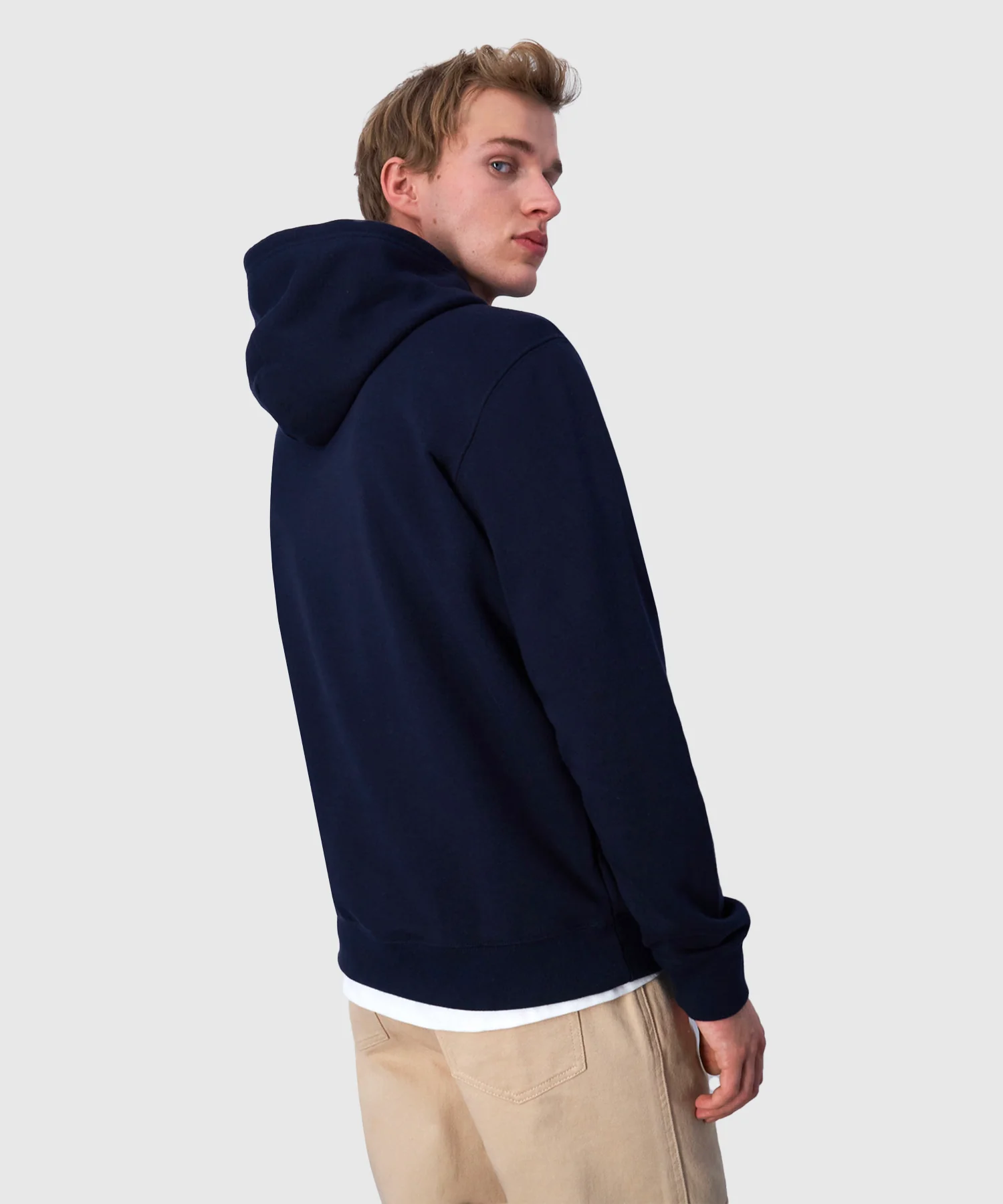 Sweat À Capuche Pour Hommes Champion - Bleu Marine - Image 3