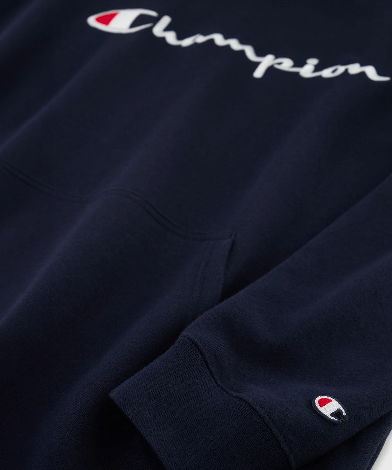 Sweat À Capuche Pour Hommes Champion - Bleu Marine - Image 4