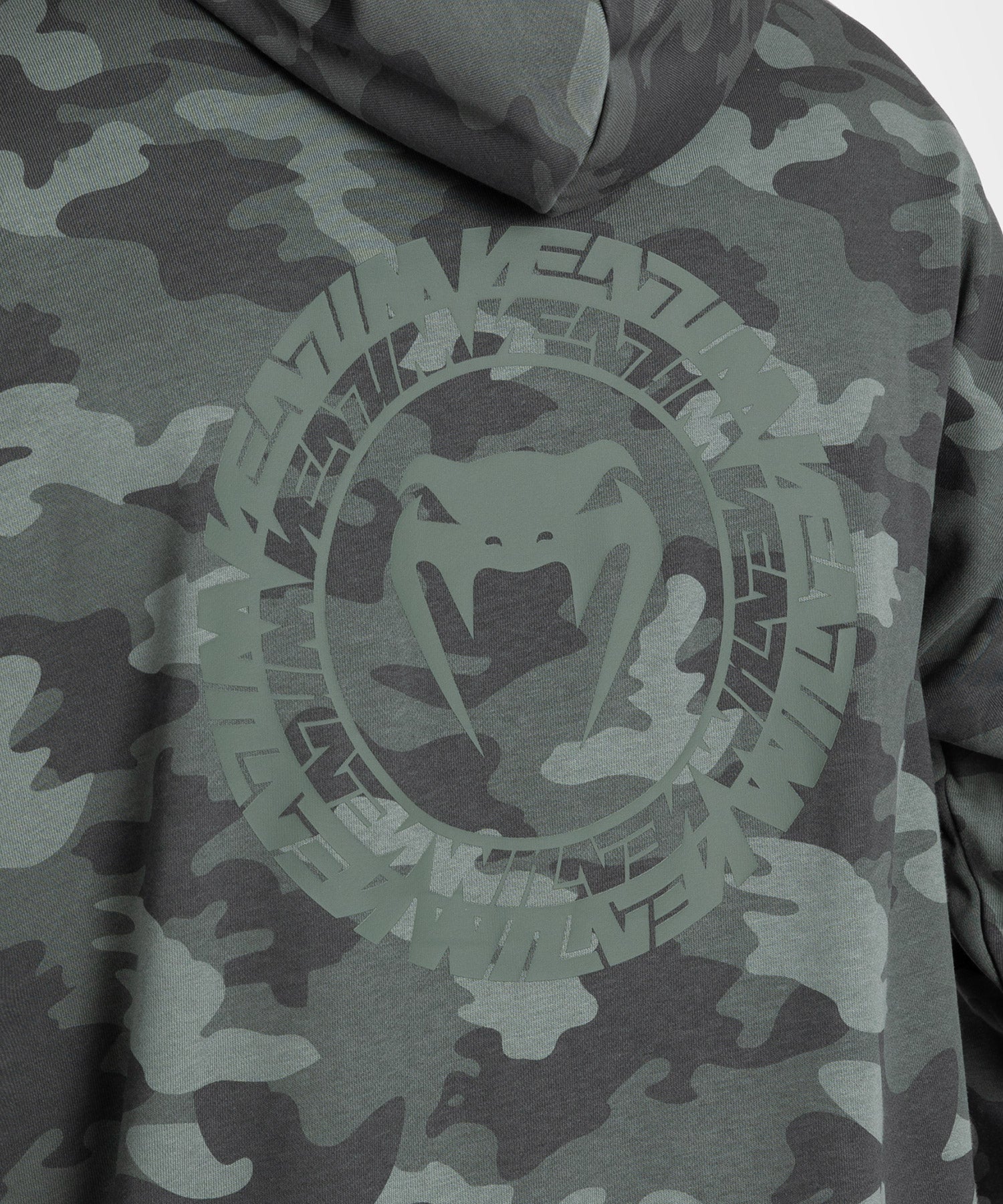 Sweat À Capuche pour Hommes Venum Vortex XL - Camouflage Kaki - Image 4