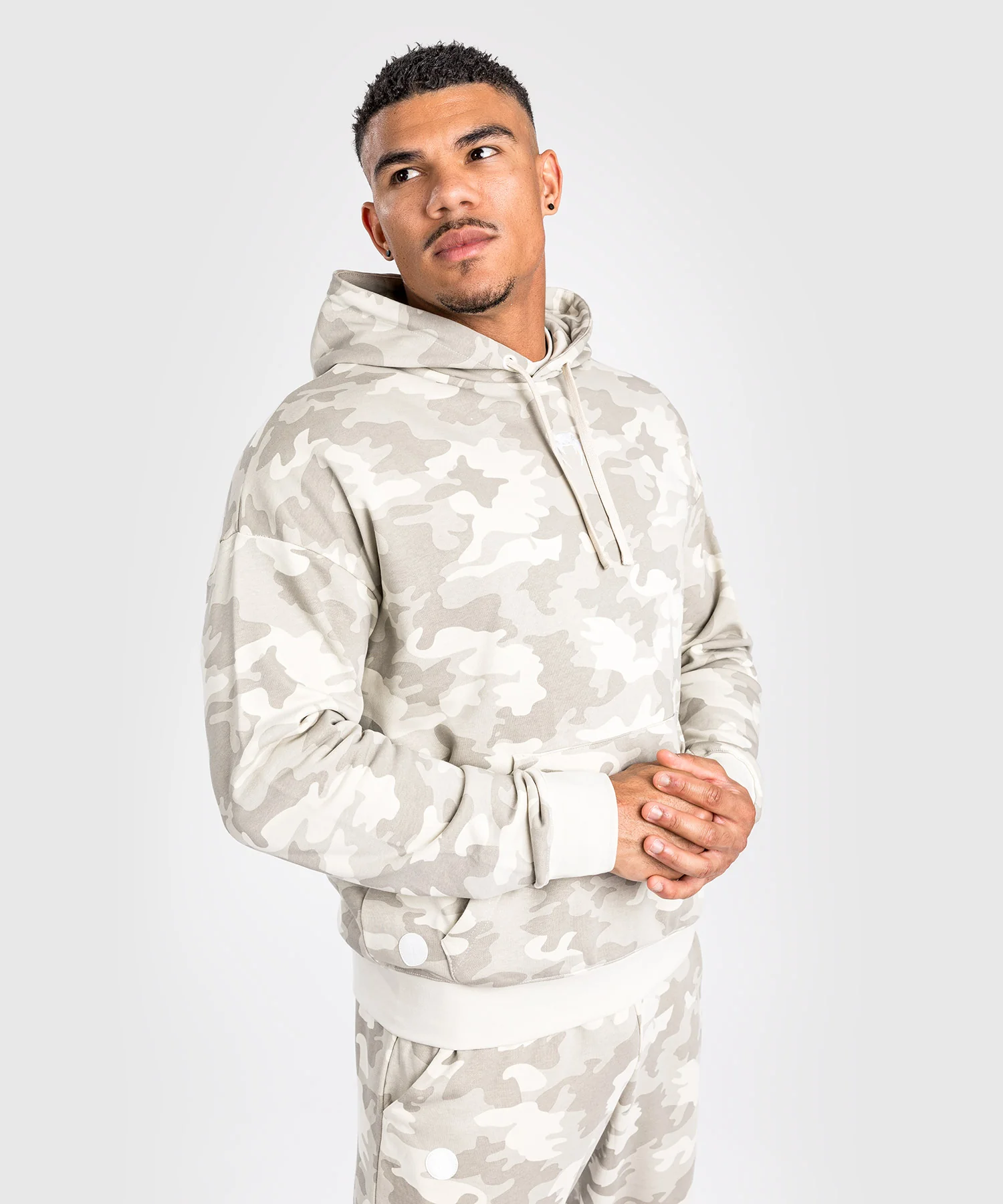 Sweat À Capuche pour Hommes Venum Vortex XL - Camouflage Sable - Image 3