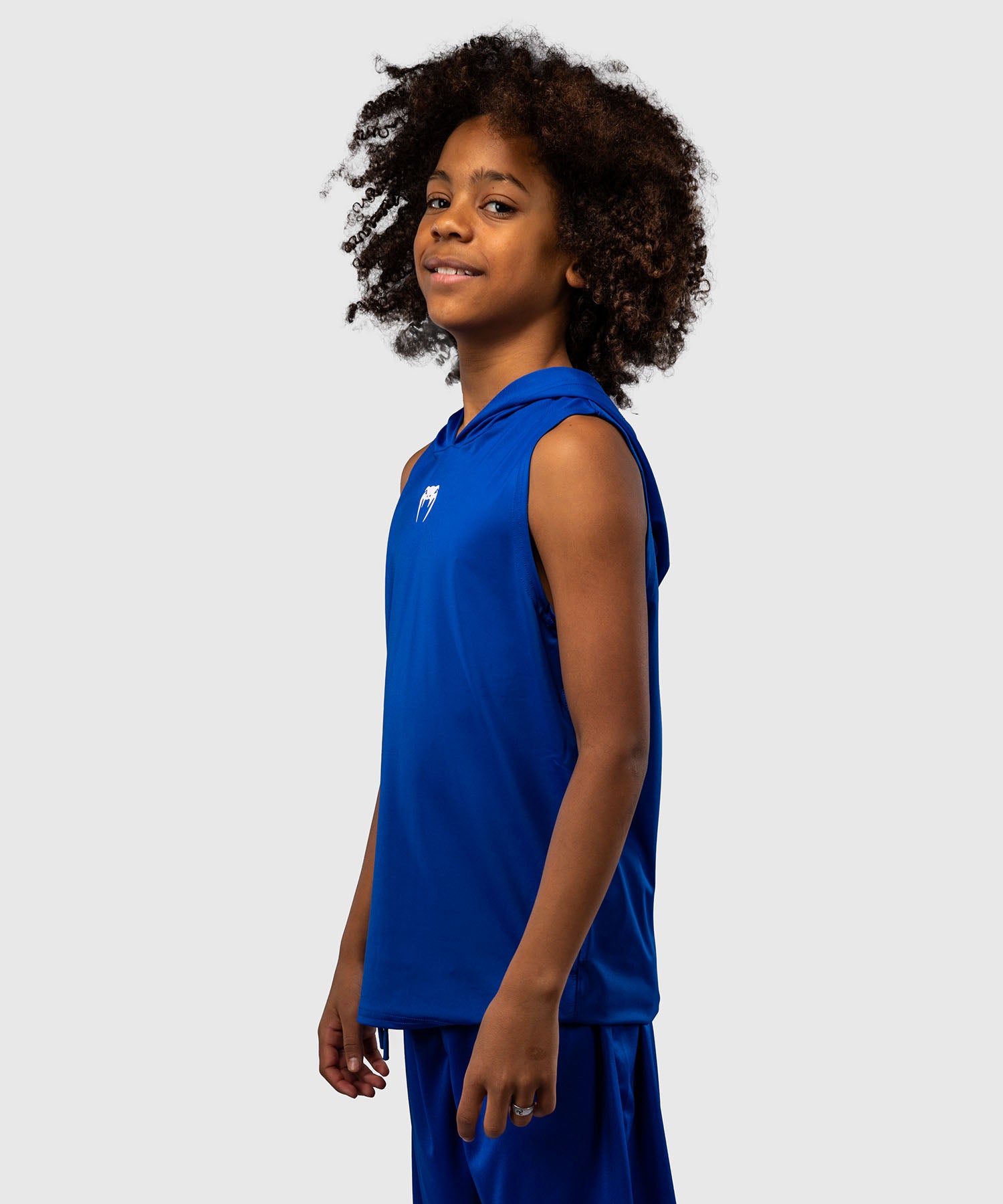 Sweat à capuche sans manches Dry Tech pour Enfants Venum Elite - Bleu Royal - Image 3