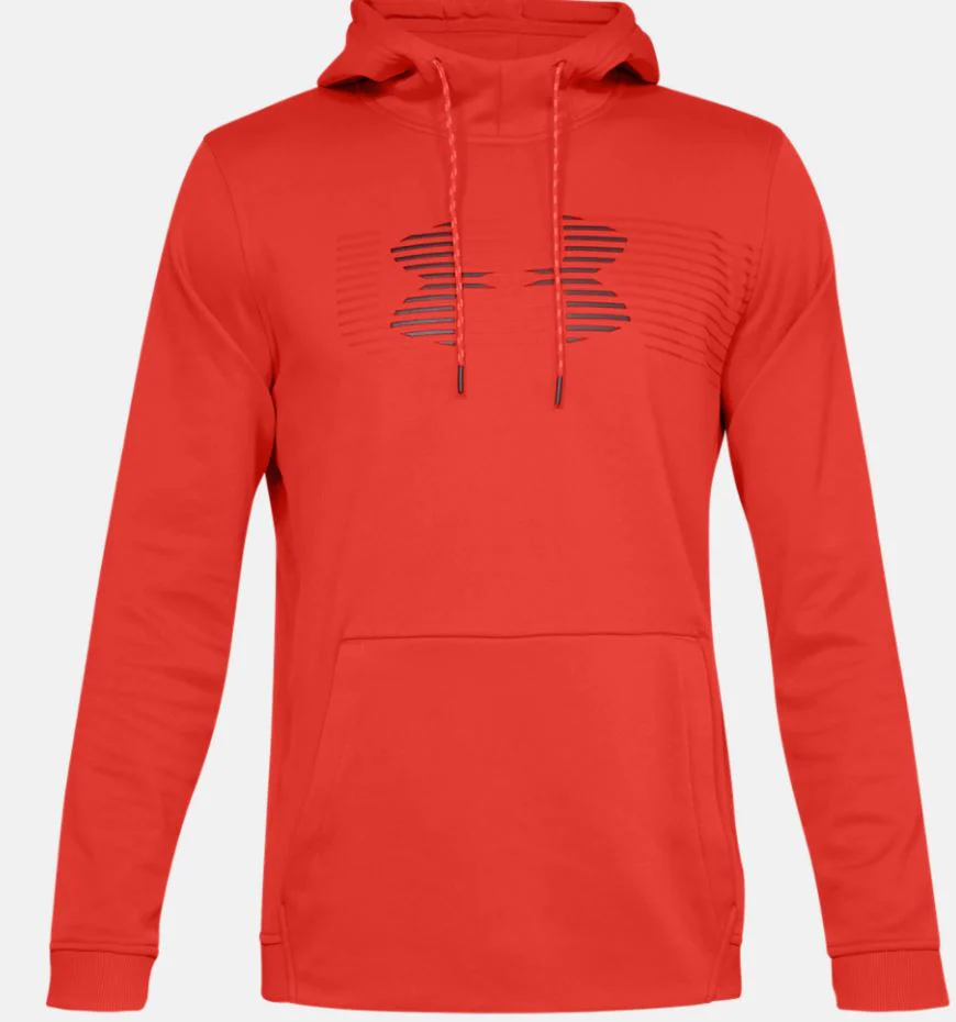 Sweat à capuche Under Armour Rival Fleece Spectrum - Rouge - Image 4