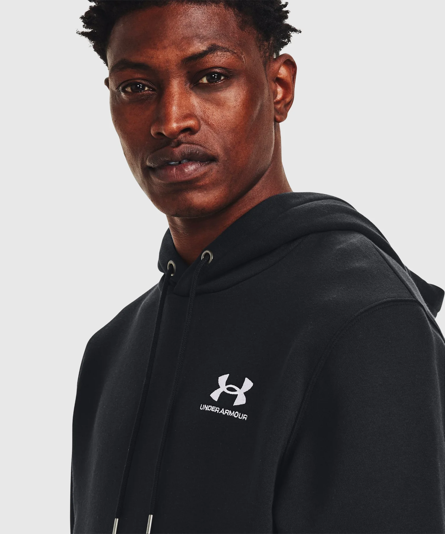 Sweat À Capuche Under Armour Ua Essential Fleece - Noir - Image 2