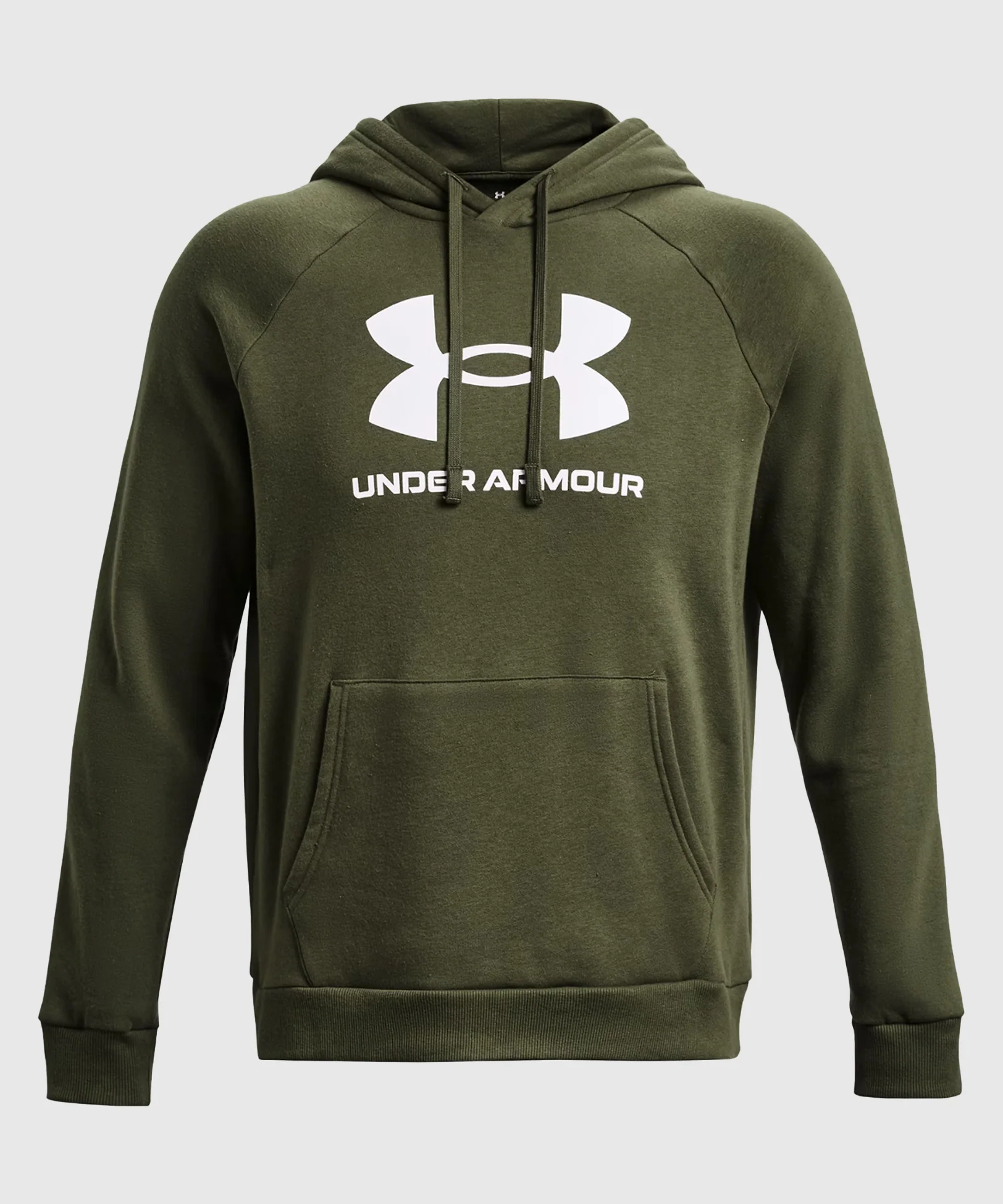 Sweat À Capuche Under Armour Ua Rival Fleece - Kaki - Image 5